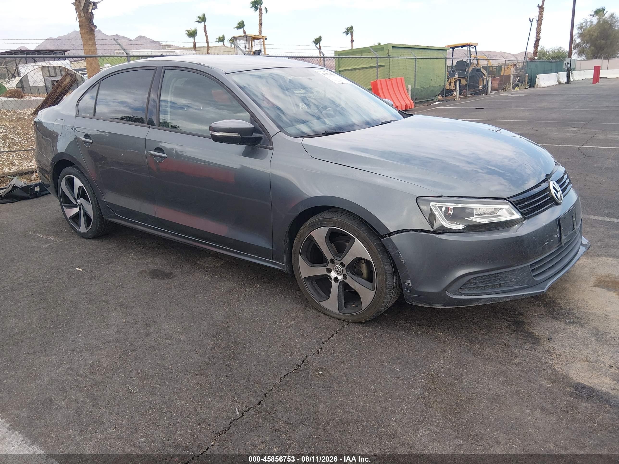 2012 Volkswagen Jetta 2.5l Se Gray vin: 3VWDX7AJ8CM071913
