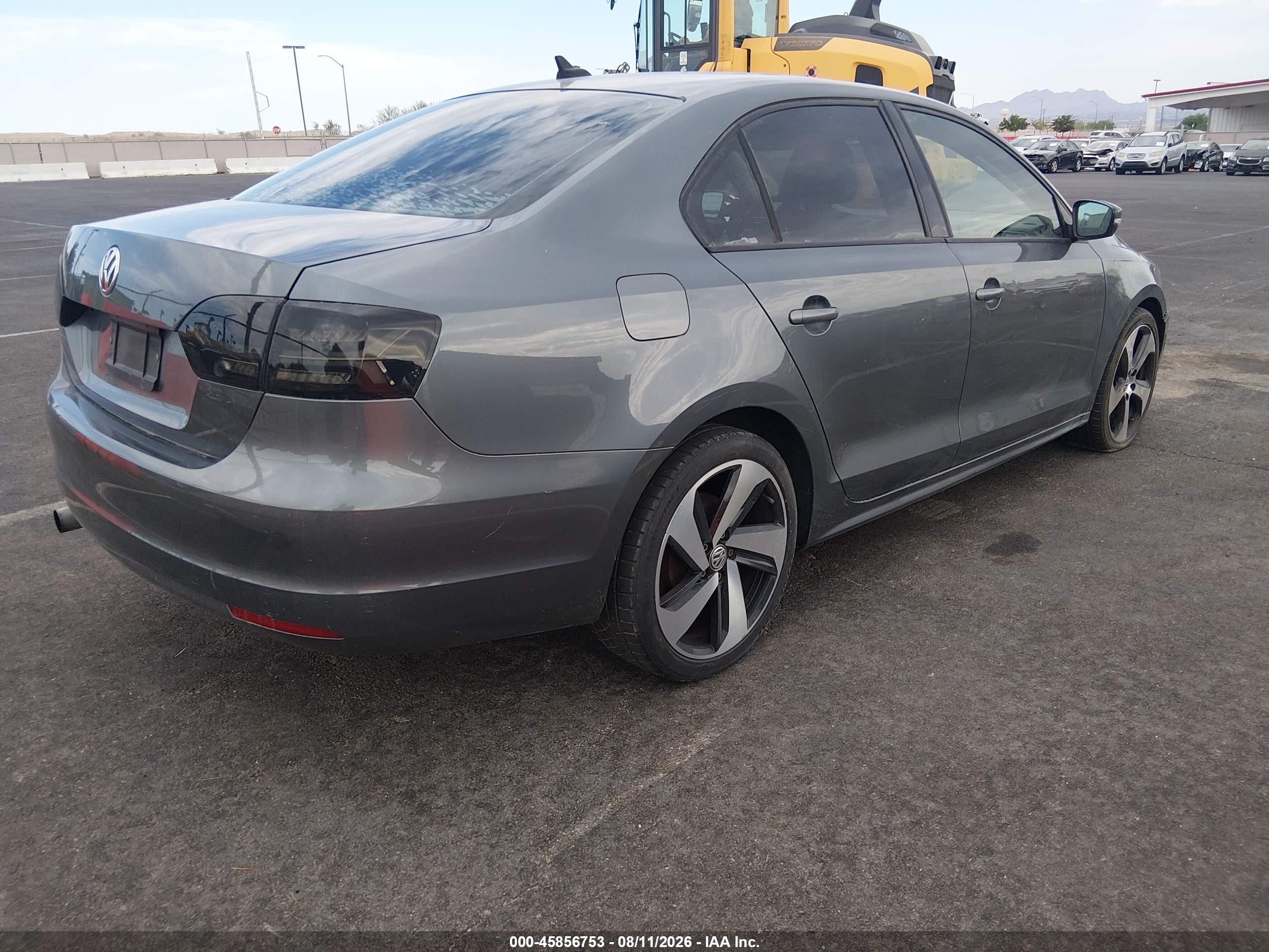 2012 Volkswagen Jetta 2.5l Se Gray vin: 3VWDX7AJ8CM071913