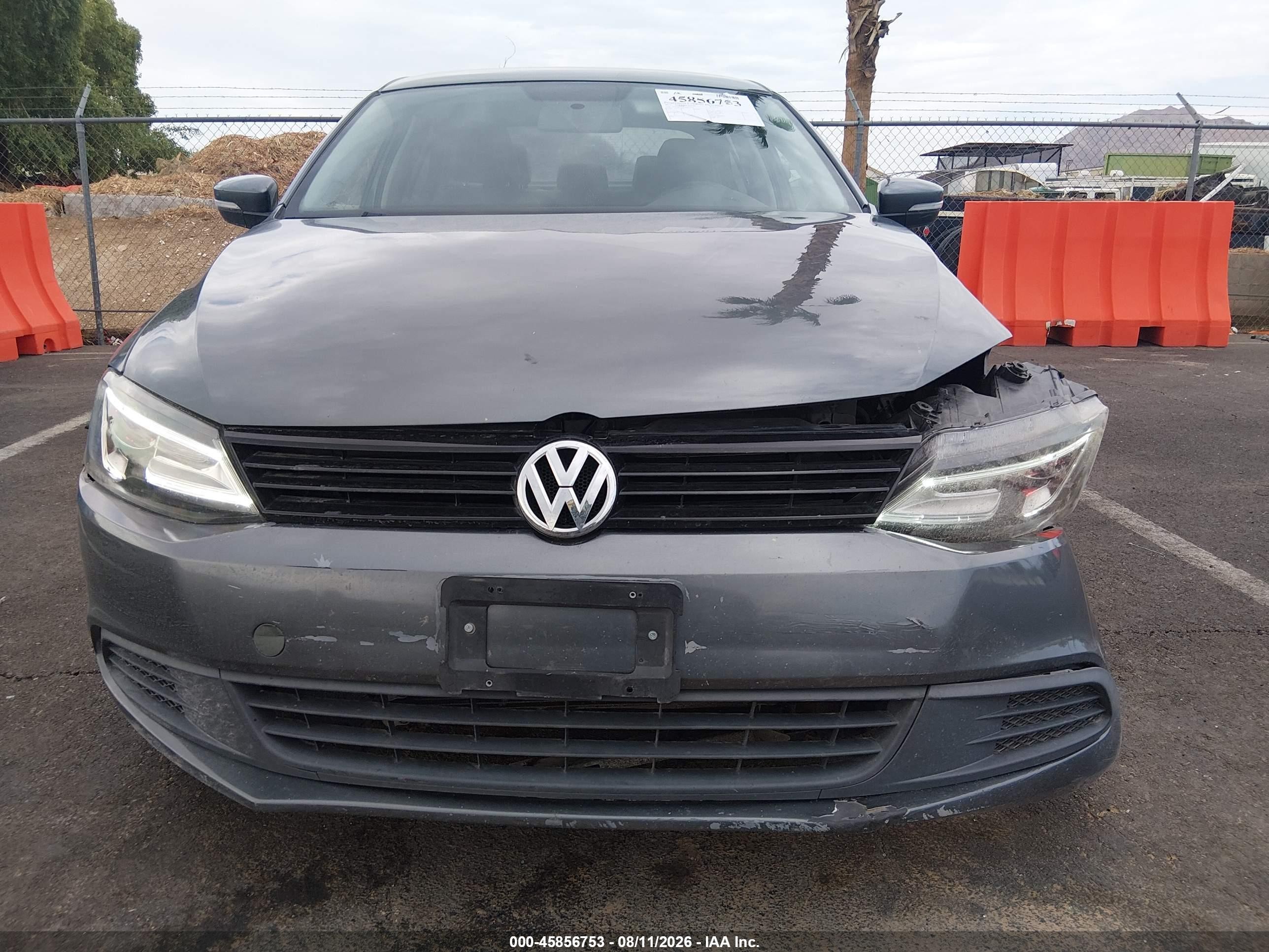 2012 Volkswagen Jetta 2.5l Se Gray vin: 3VWDX7AJ8CM071913