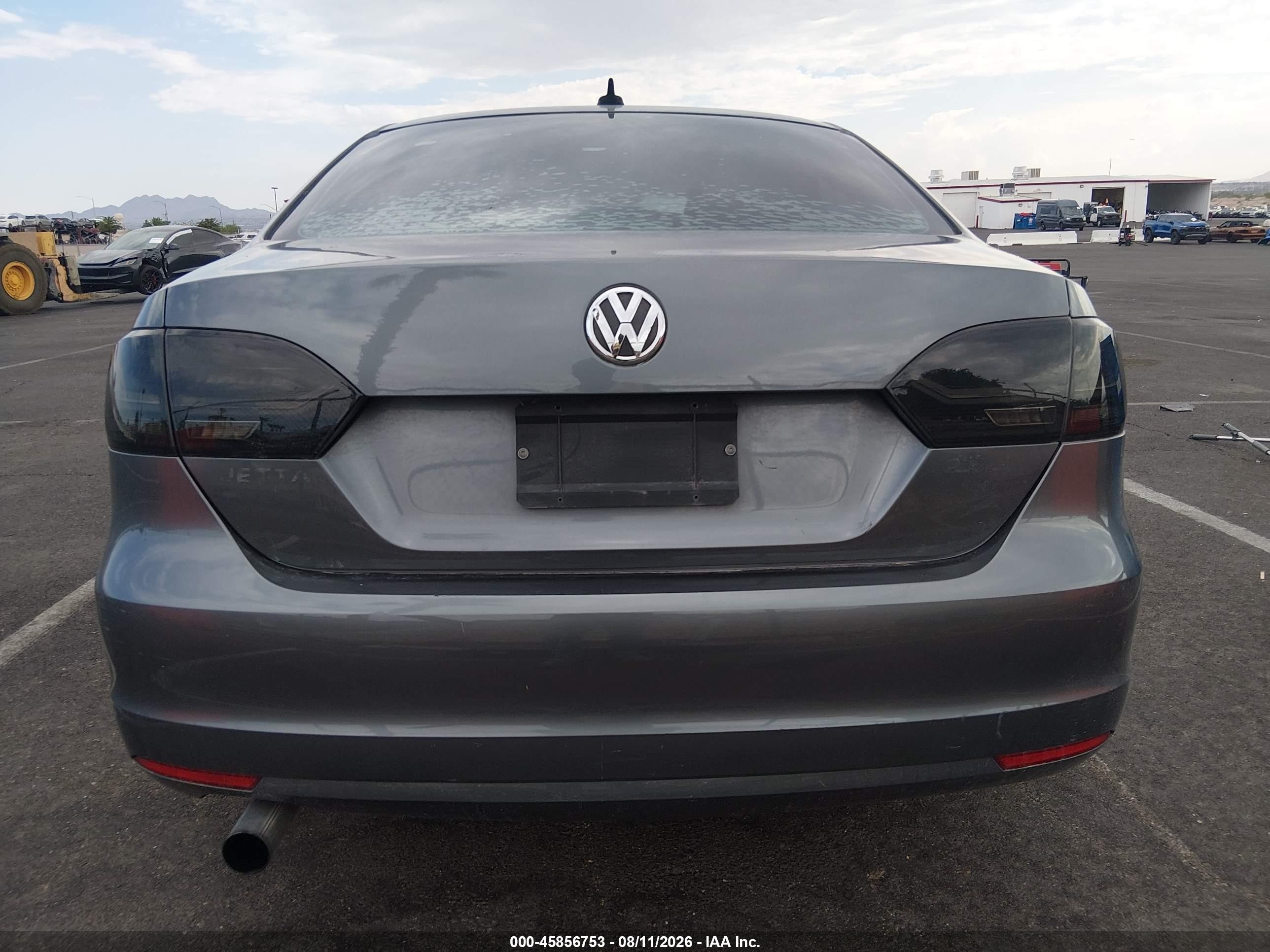 2012 Volkswagen Jetta 2.5l Se Gray vin: 3VWDX7AJ8CM071913