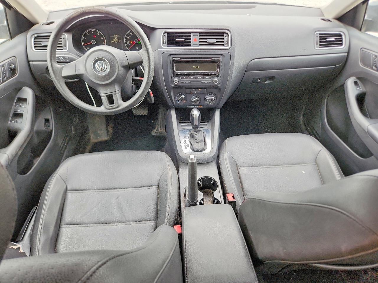 2012 Volkswagen Jetta Se Gray vin: 3VWDX7AJ8CM301014