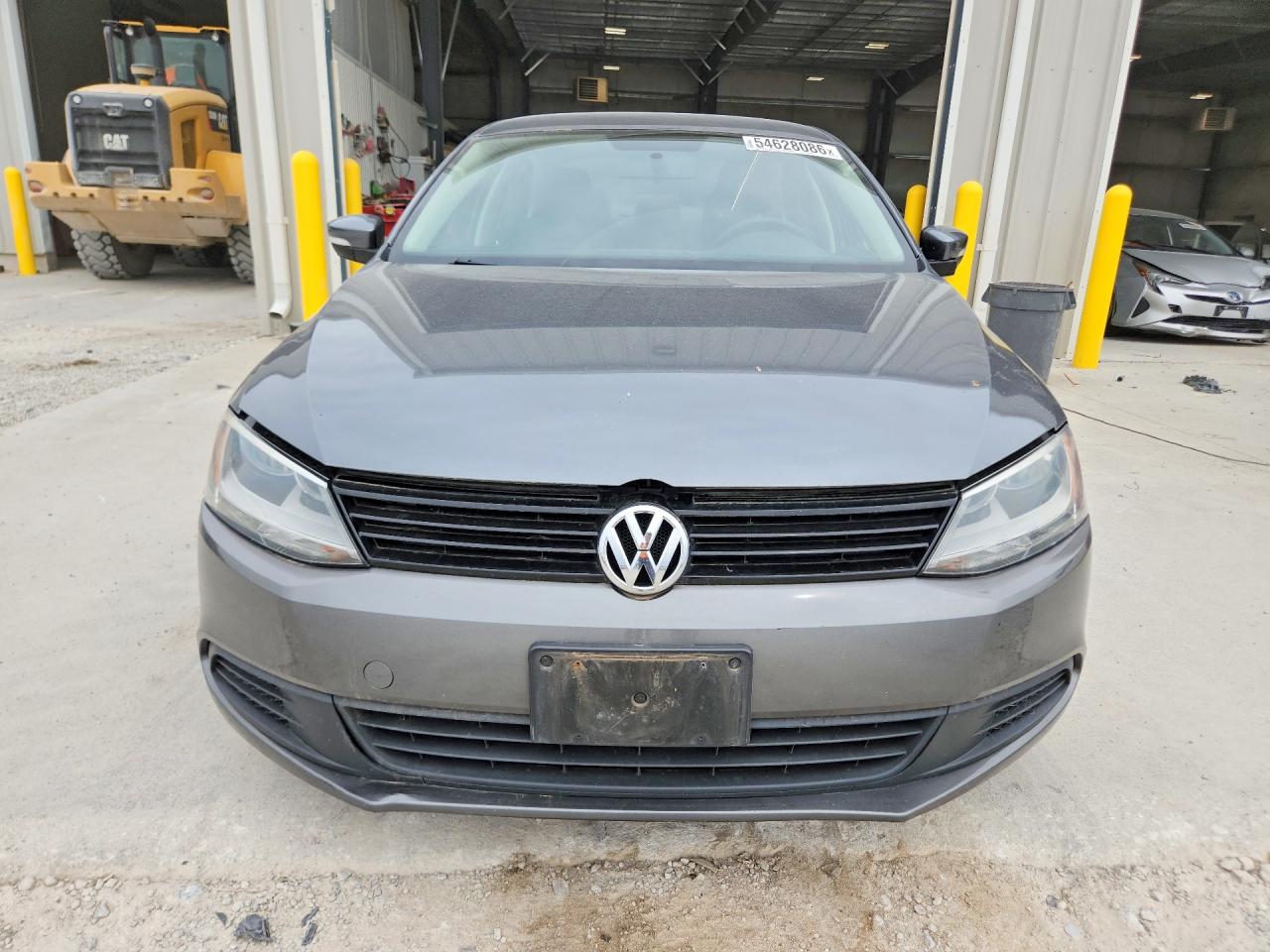 2012 Volkswagen Jetta Se Gray vin: 3VWDX7AJ8CM301014