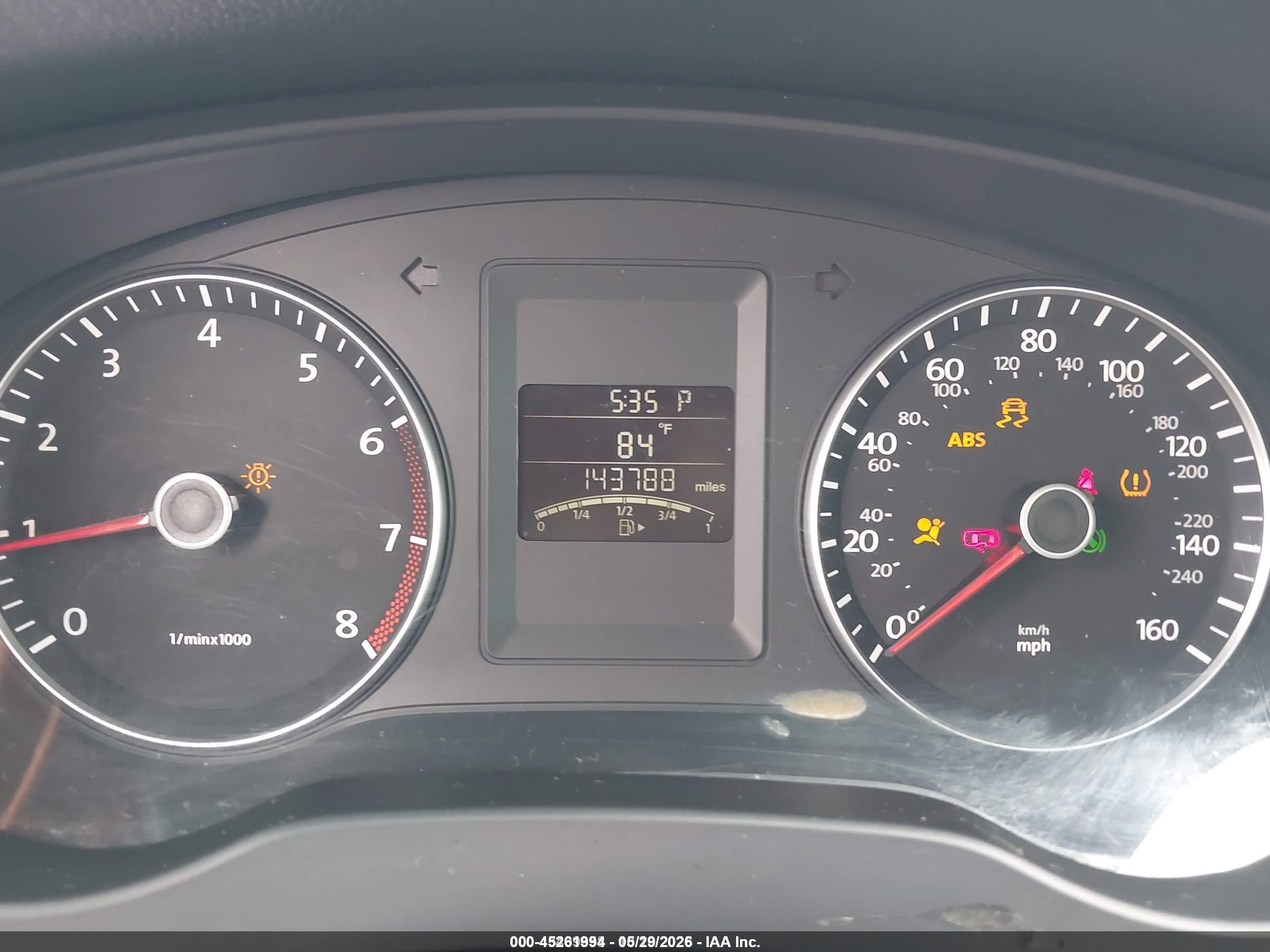 2012 Volkswagen Jetta 2.5l Se Black vin: 3VWDX7AJ8CM453391