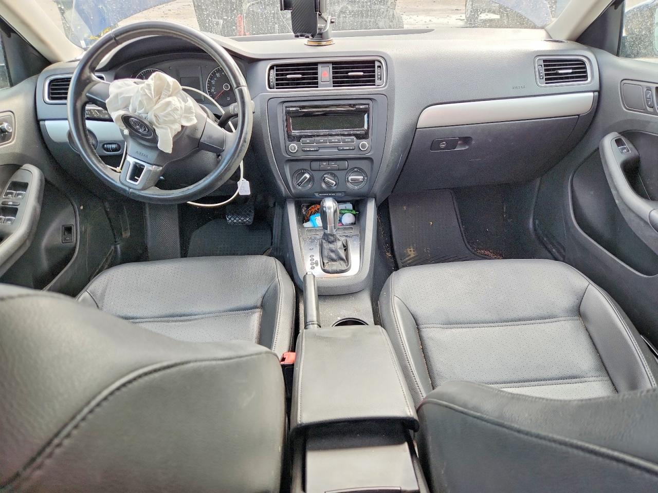 2013 Volkswagen Jetta Se Blue vin: 3VWDX7AJ8DM202503