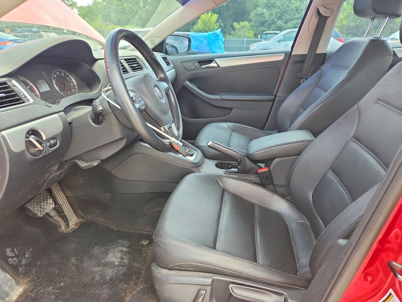 2013 Volkswagen Jetta Se Red vin: 3VWDX7AJ8DM285138