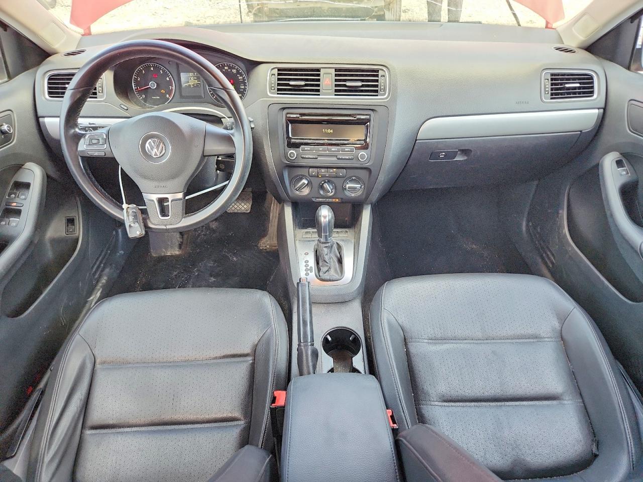 2013 Volkswagen Jetta Se Red vin: 3VWDX7AJ8DM285138
