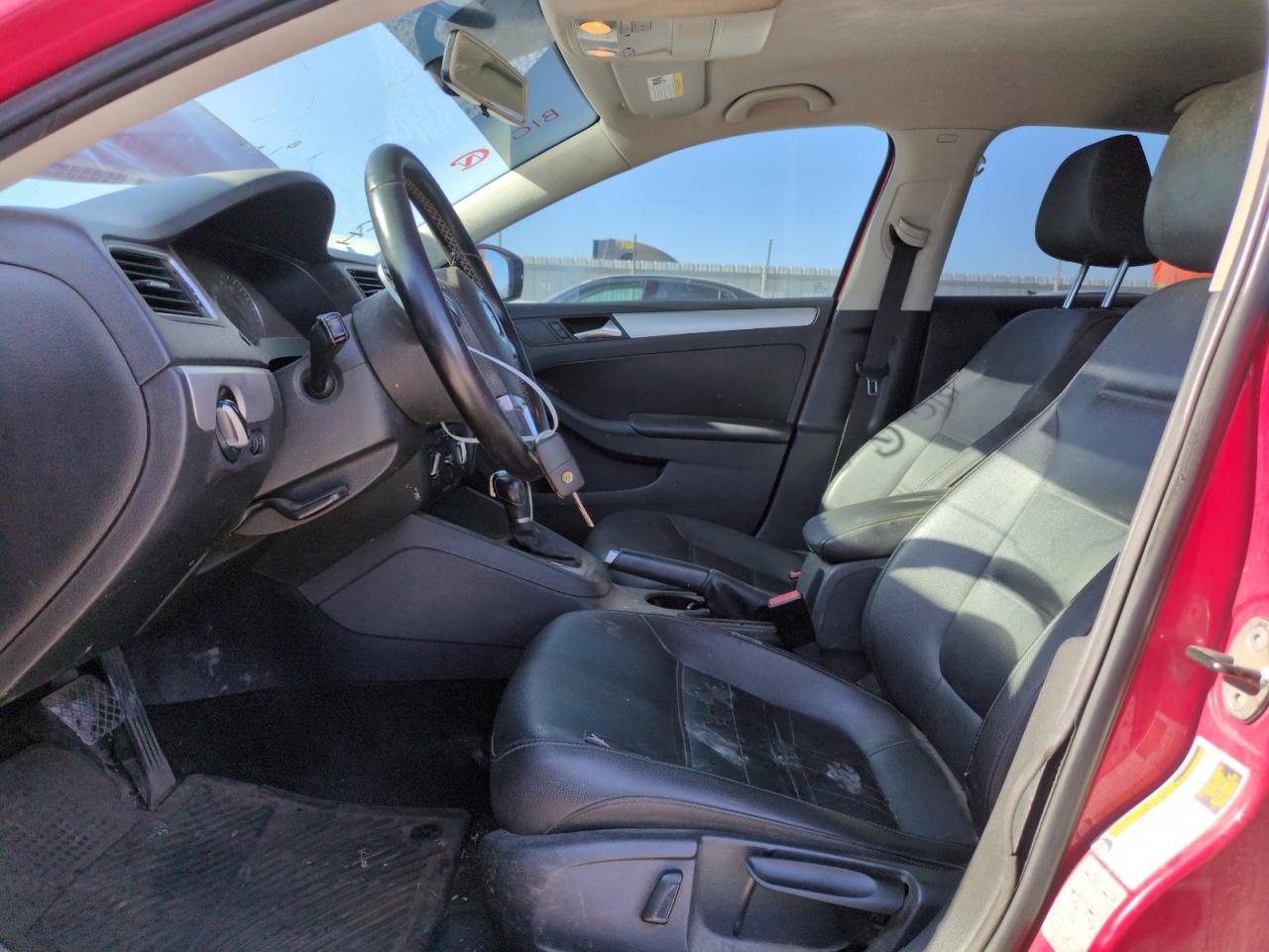 2013 Volkswagen Jetta Se Red vin: 3VWDX7AJ8DM350893