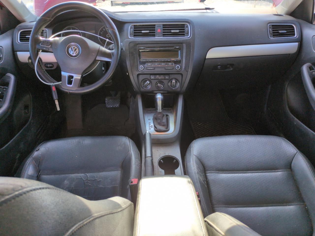2013 Volkswagen Jetta Se Red vin: 3VWDX7AJ8DM350893