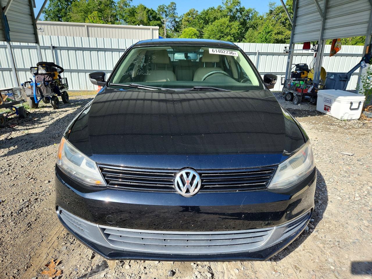 2013 Volkswagen Jetta Se Black vin: 3VWDX7AJ8DM361151