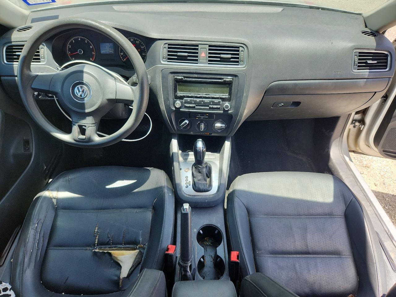 2011 Volkswagen Jetta Se Silver vin: 3VWDX7AJ9BM303952