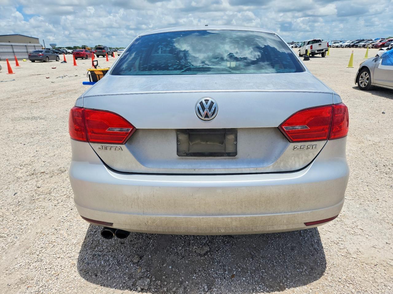 2011 Volkswagen Jetta Se Silver vin: 3VWDX7AJ9BM303952