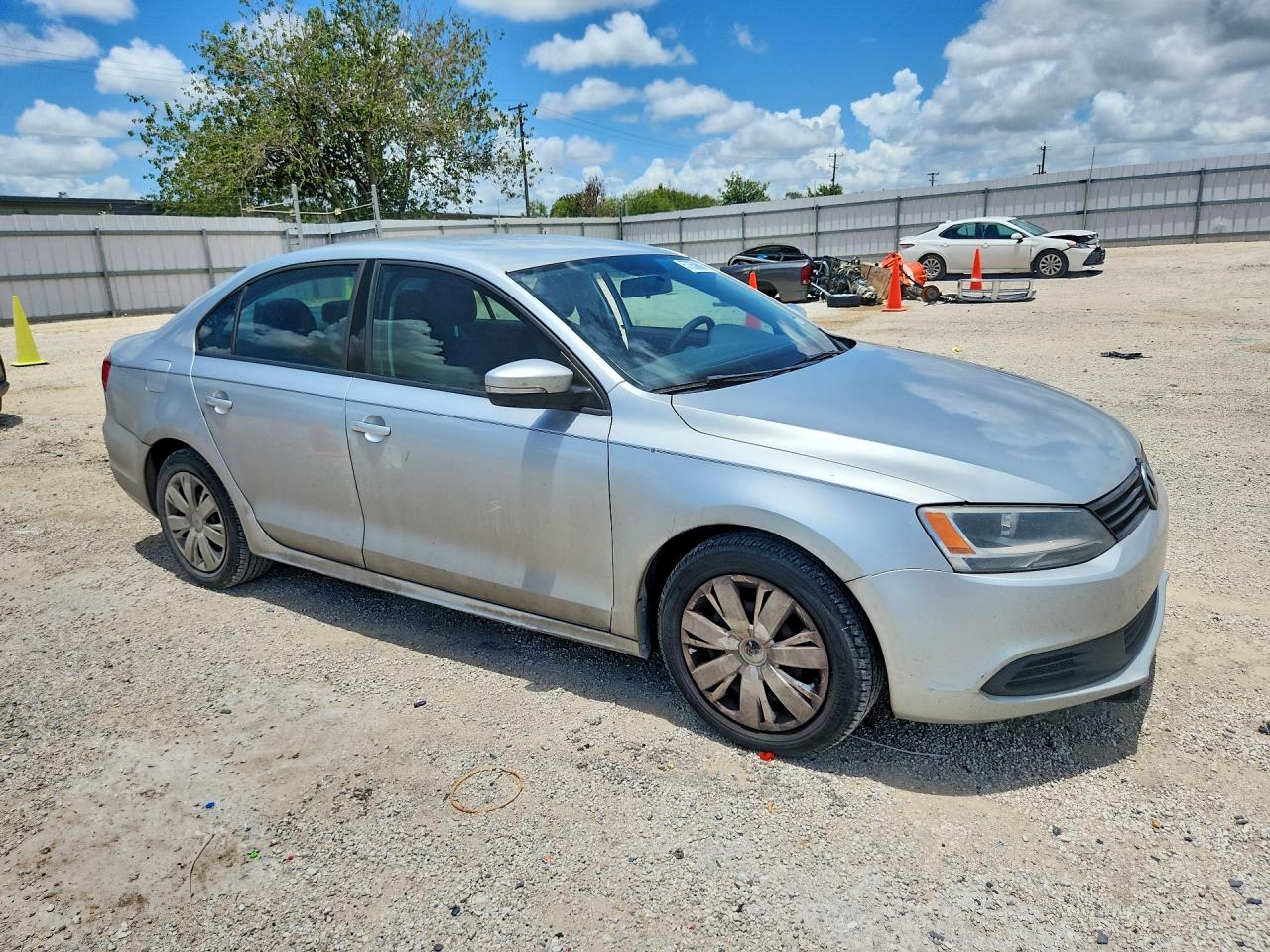 2011 Volkswagen Jetta Se Silver vin: 3VWDX7AJ9BM303952