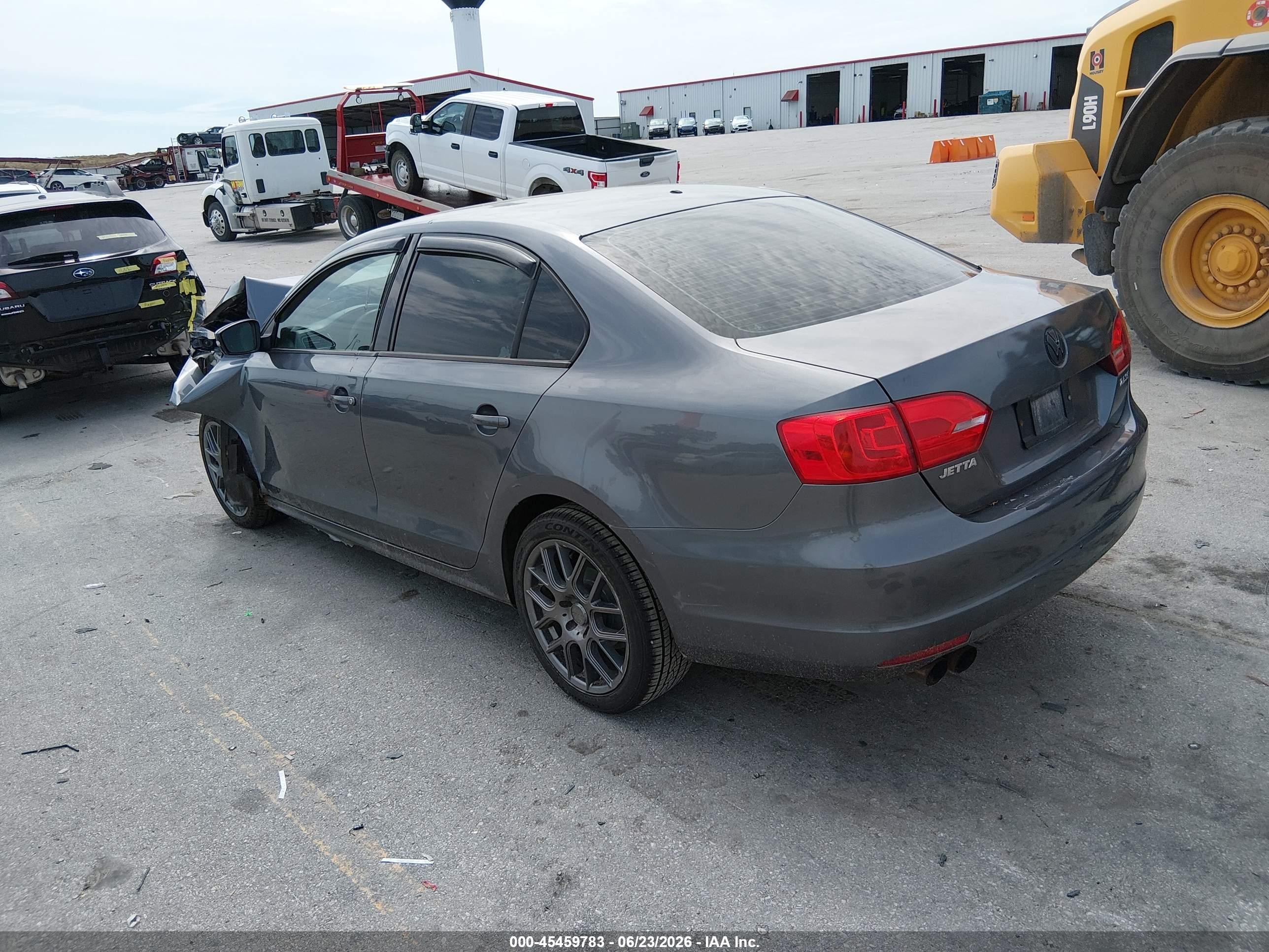 2011 Volkswagen Jetta 2.5l Se Серый vin: 3VWDX7AJ9BM359390