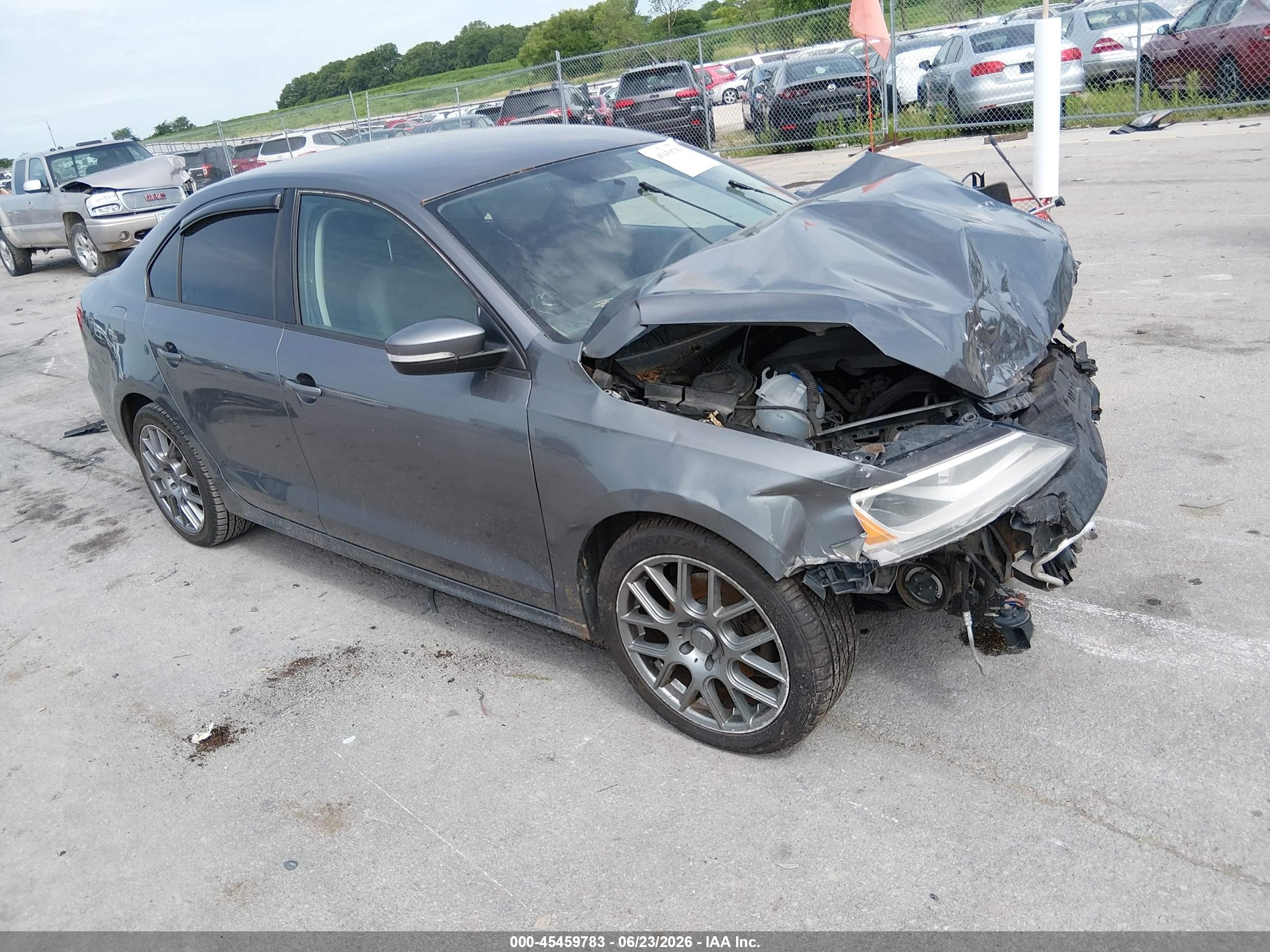 2011 Volkswagen Jetta 2.5l Se Gray vin: 3VWDX7AJ9BM359390