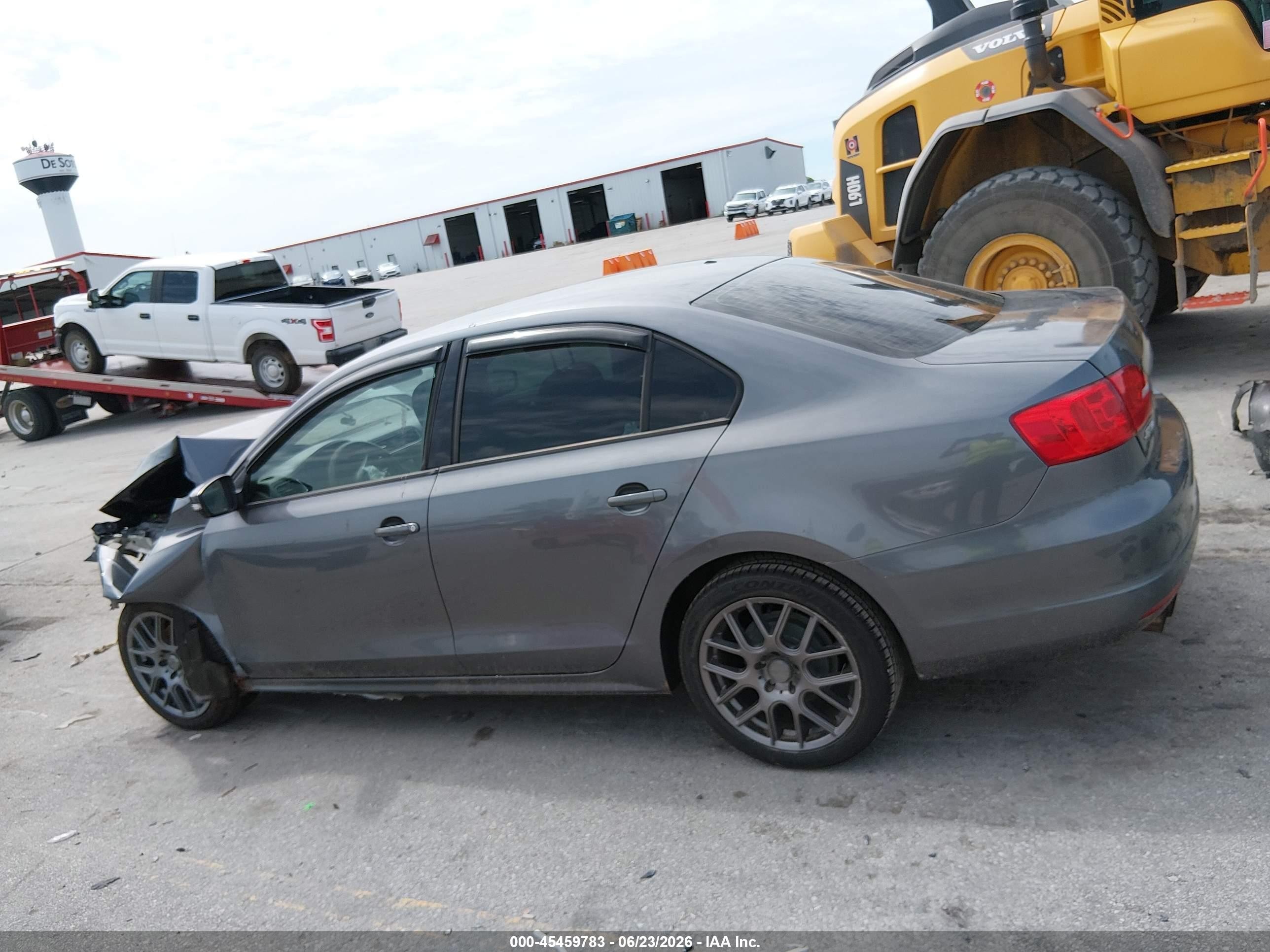 2011 Volkswagen Jetta 2.5l Se Серый vin: 3VWDX7AJ9BM359390