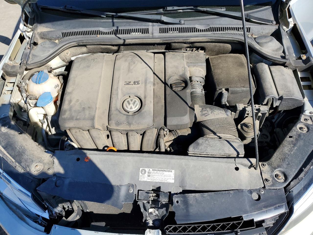 2011 Volkswagen Jetta Se Silver vin: 3VWDX7AJ9BM387514