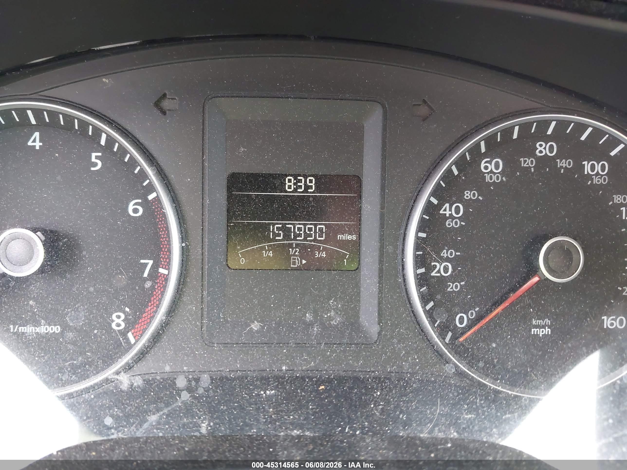 2012 Volkswagen Jetta 2.5l Se Black vin: 3VWDX7AJ9CM307307