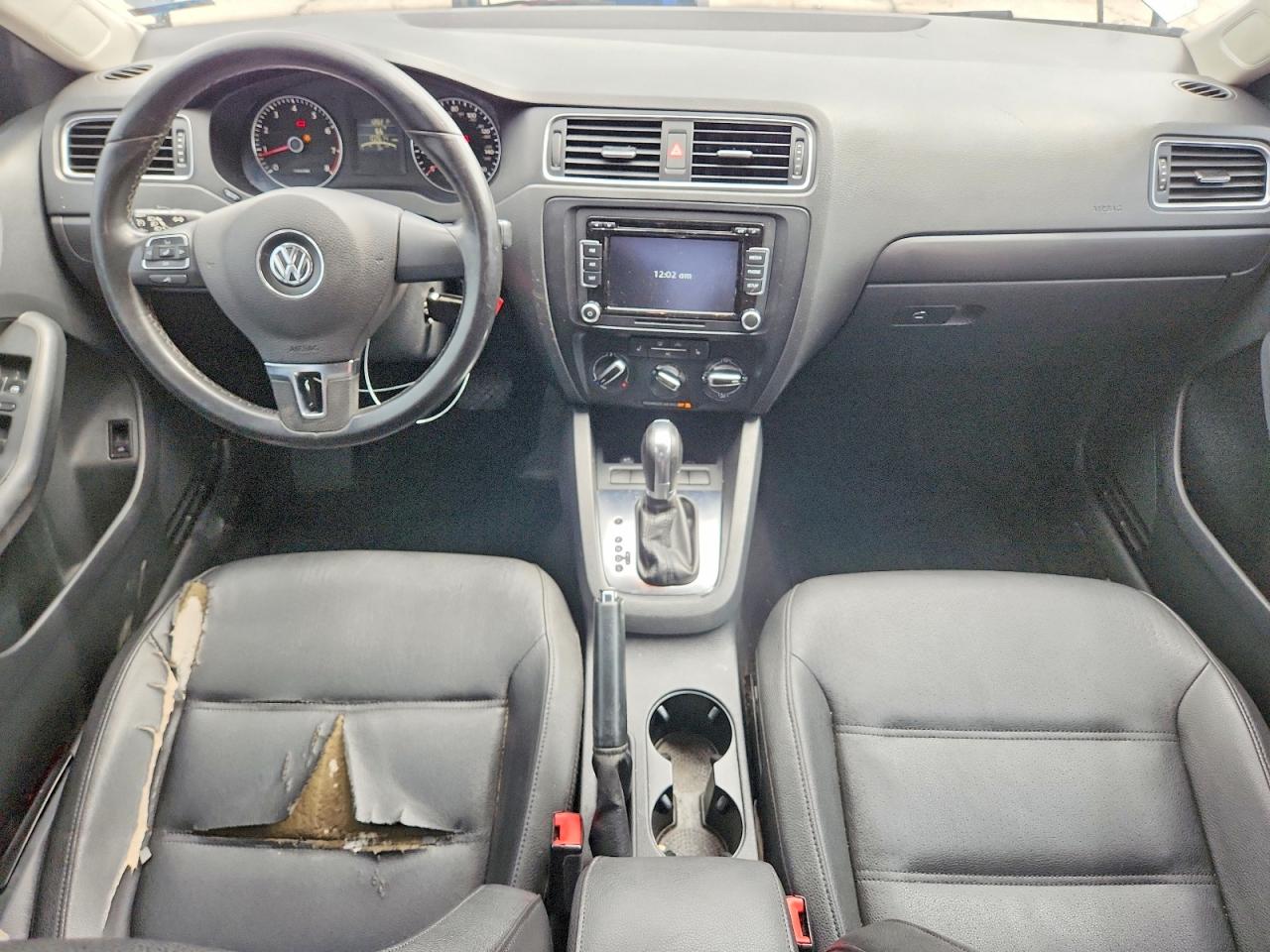 2012 Volkswagen Jetta Se Gray vin: 3VWDX7AJ9CM385702