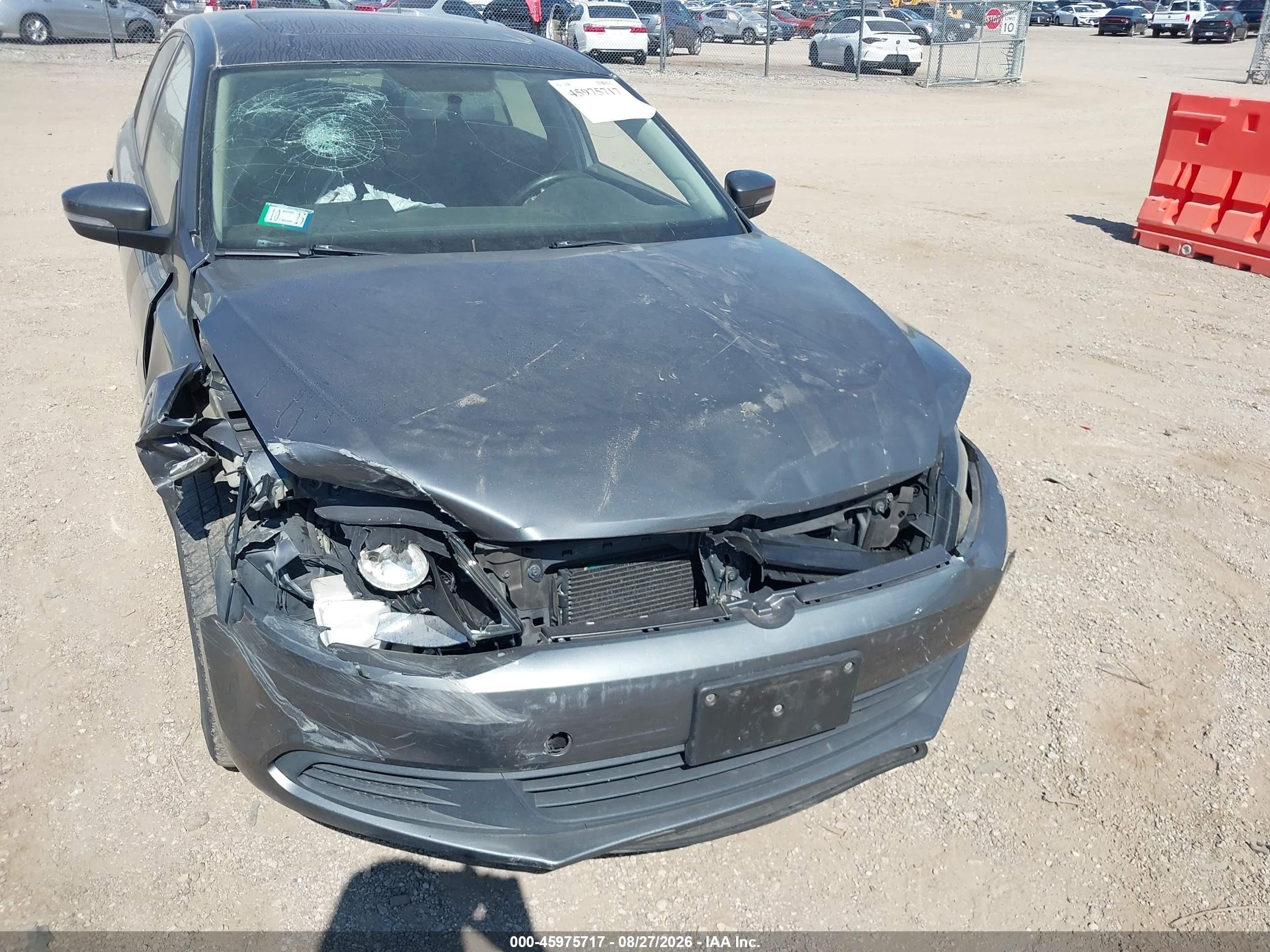 2012 Volkswagen Jetta 2.5l Se Silver vin: 3VWDX7AJ9CM412543