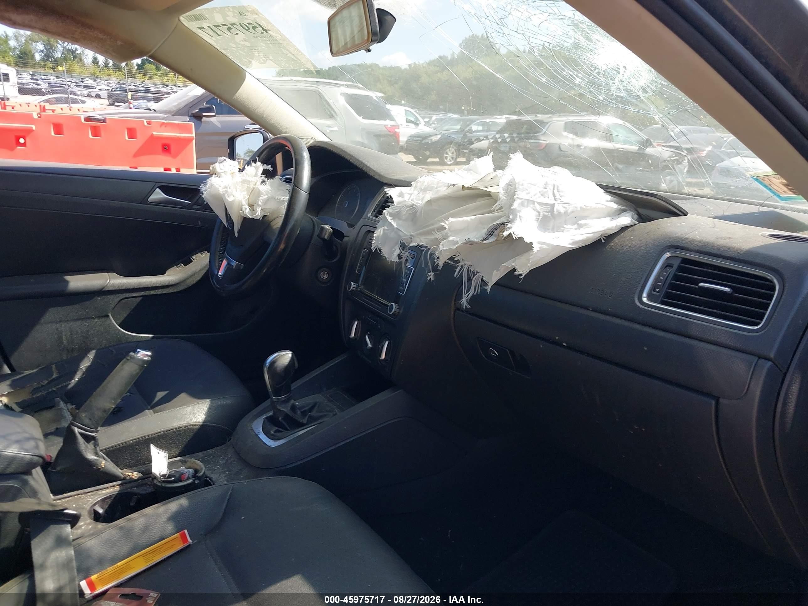 2012 Volkswagen Jetta 2.5l Se Silver vin: 3VWDX7AJ9CM412543