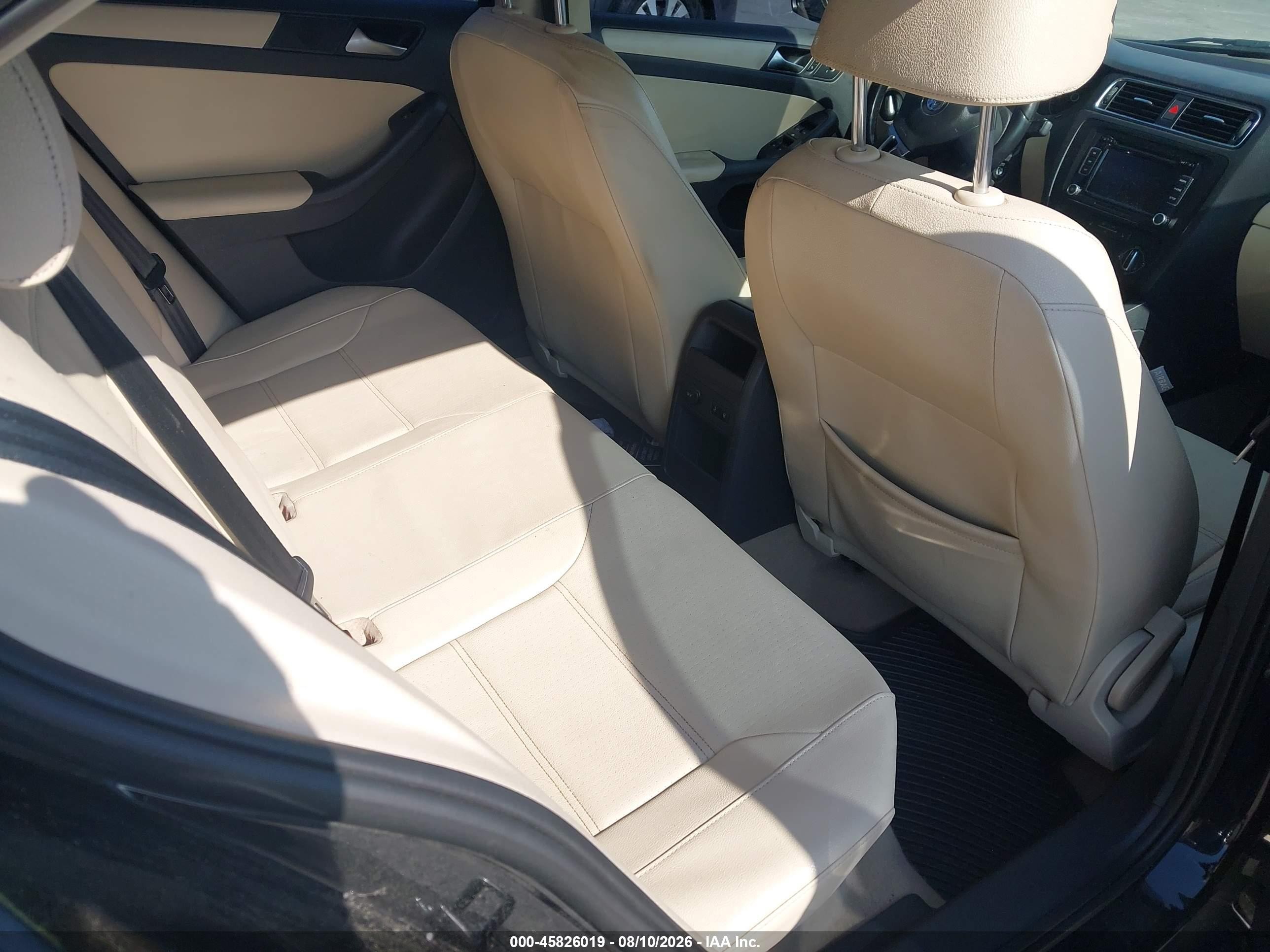2012 Volkswagen Jetta 2.5l Se Black vin: 3VWDX7AJ9CM421100