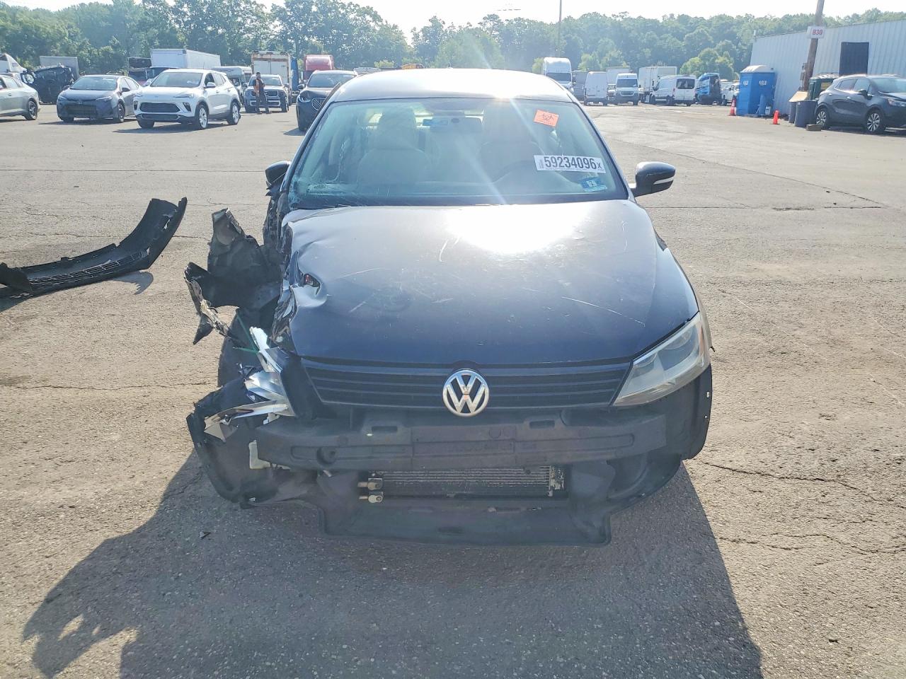 2012 Volkswagen Jetta Se Black vin: 3VWDX7AJ9CM473245