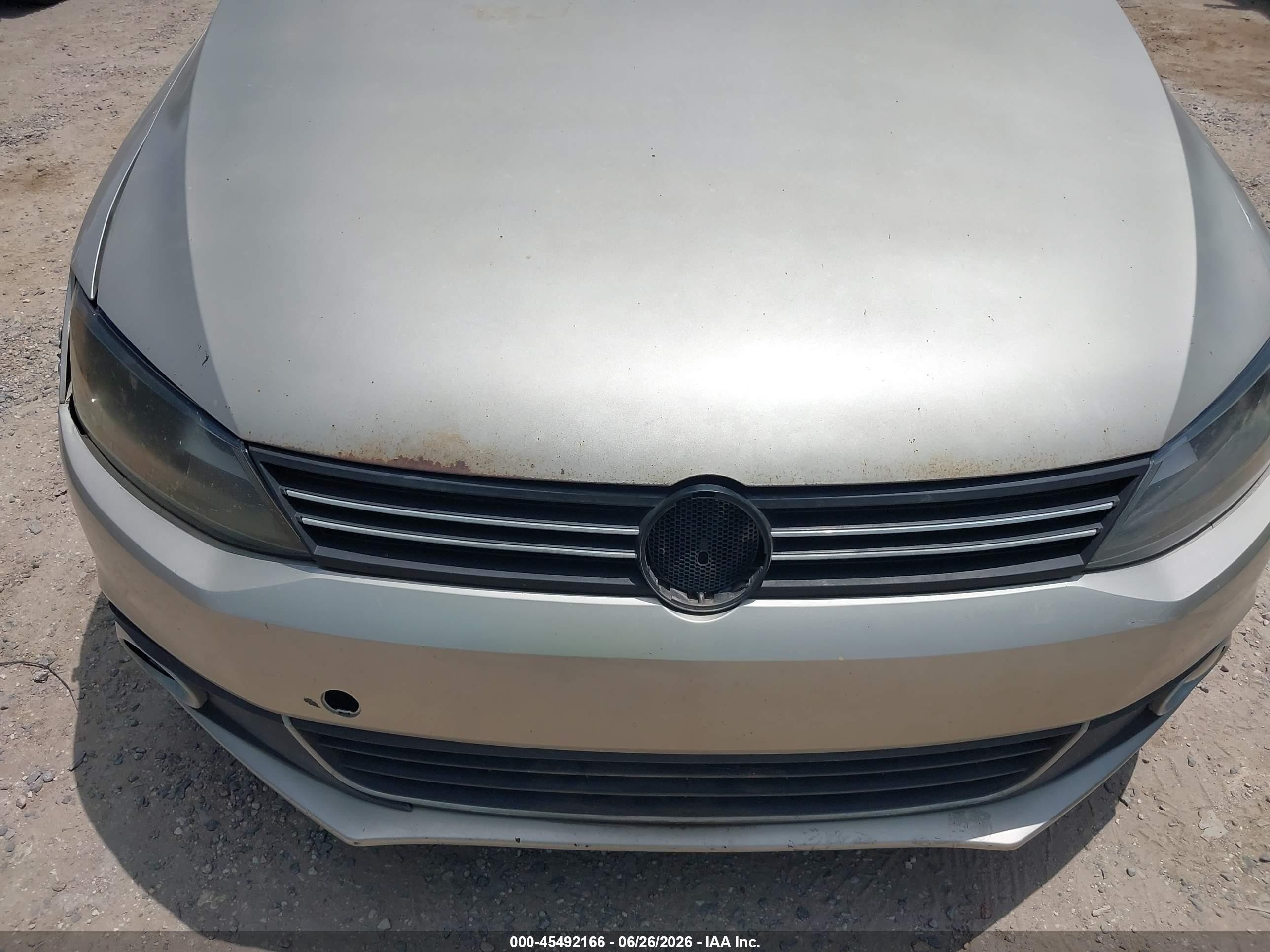 2013 Volkswagen Jetta 2.5l Se Gold vin: 3VWDX7AJ9DM265450
