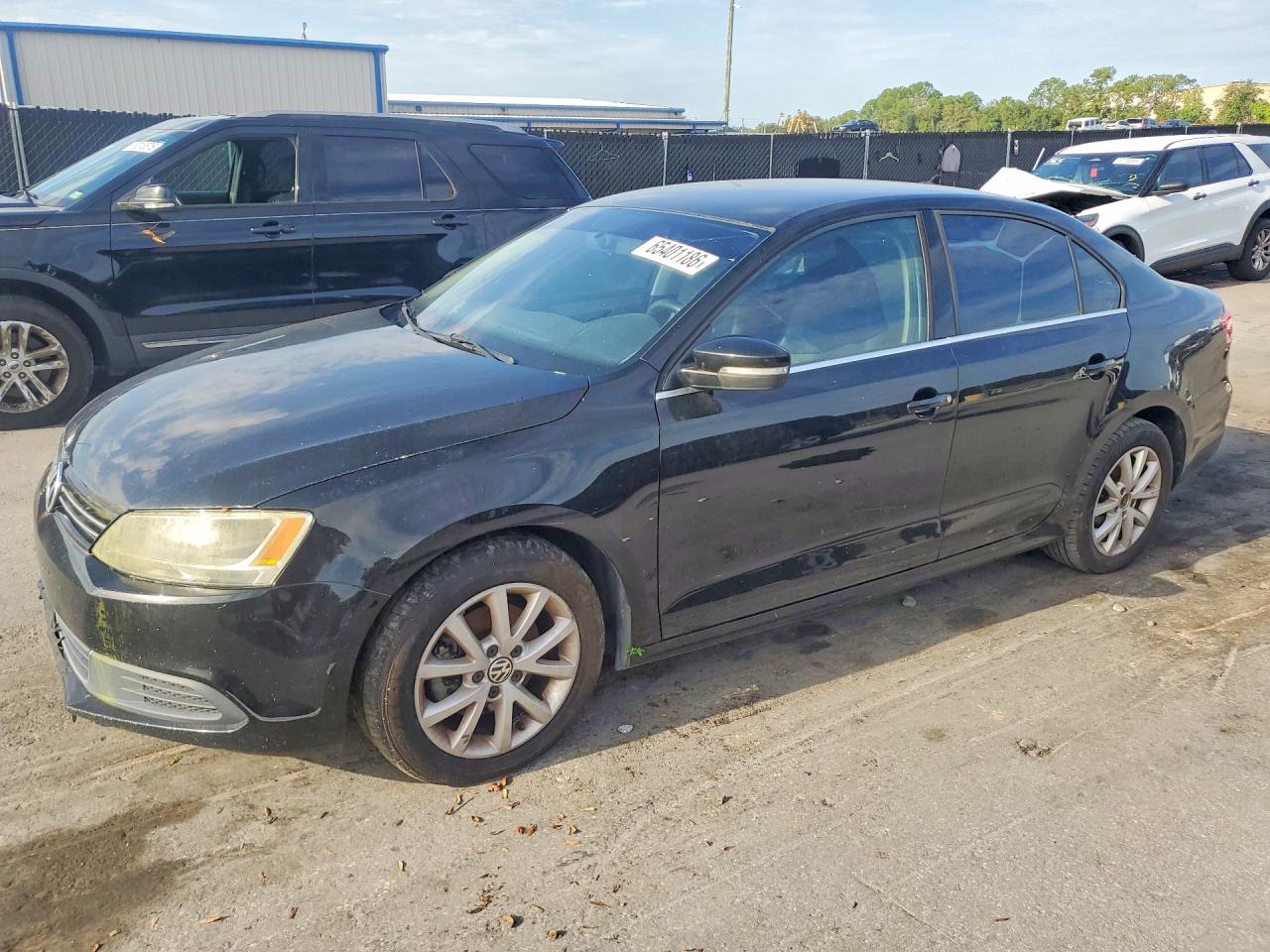2013 Volkswagen Jetta Se Black vin: 3VWDX7AJ9DM353947