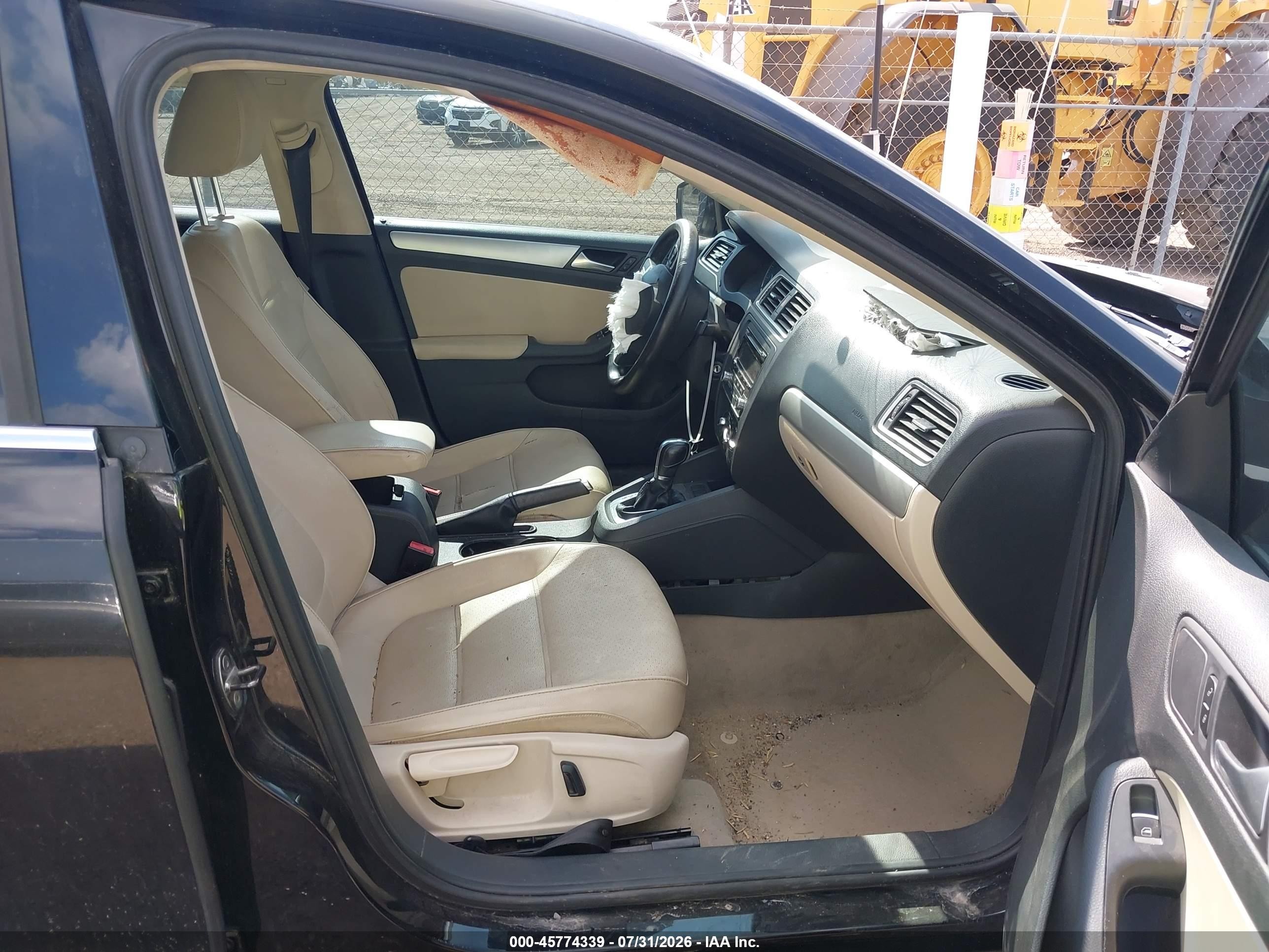 2013 Volkswagen Jetta 2.5l Se Black vin: 3VWDX7AJ9DM357173