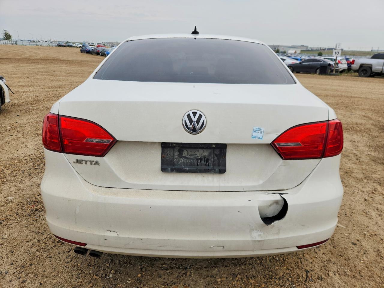 2013 Volkswagen Jetta Se Белый vin: 3VWDX7AJ9DM412625