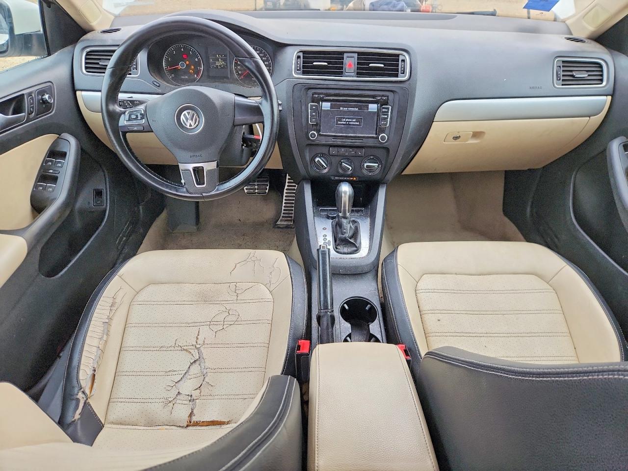 2013 Volkswagen Jetta Se Белый vin: 3VWDX7AJ9DM412625