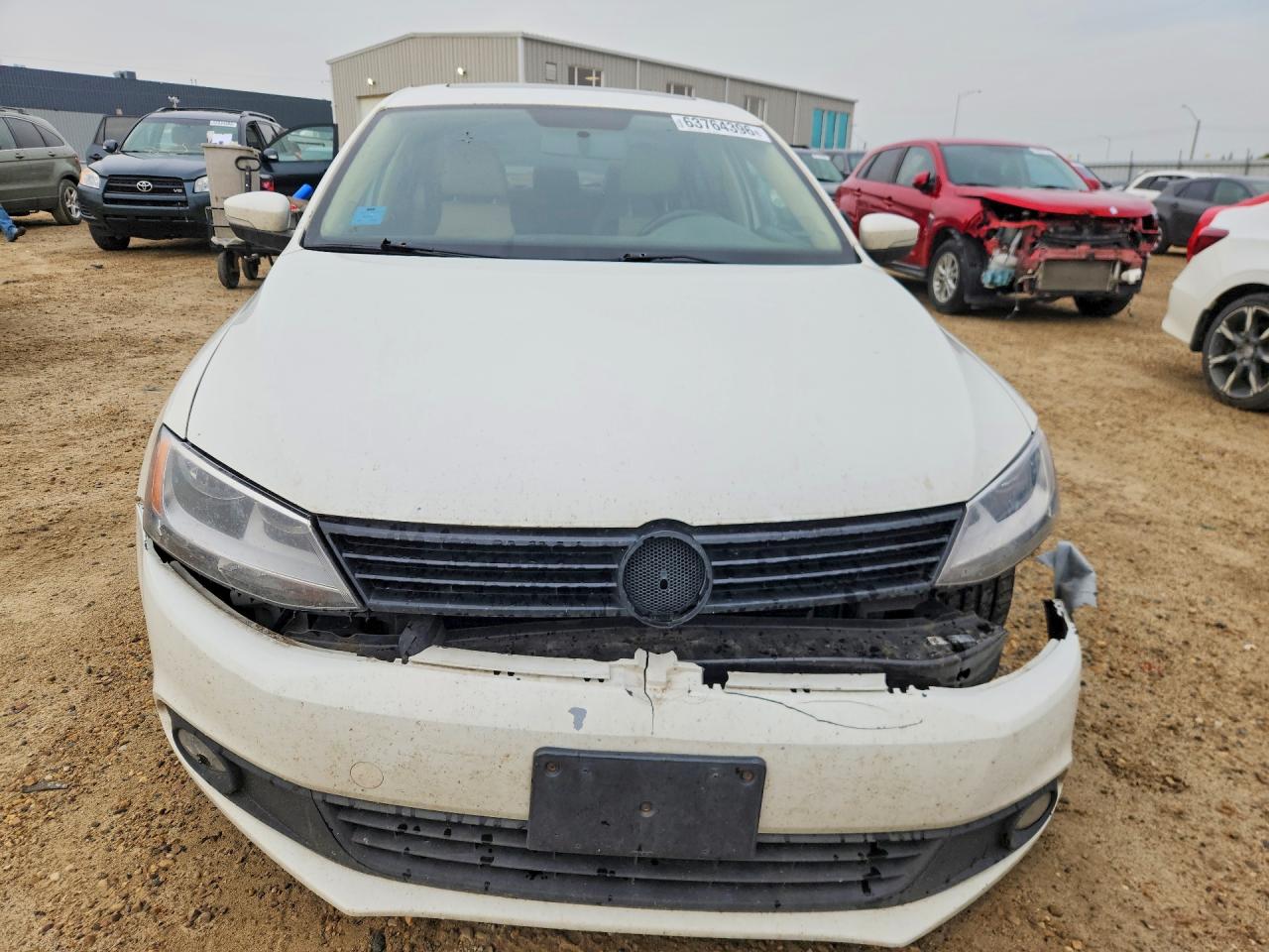 2013 Volkswagen Jetta Se Белый vin: 3VWDX7AJ9DM412625