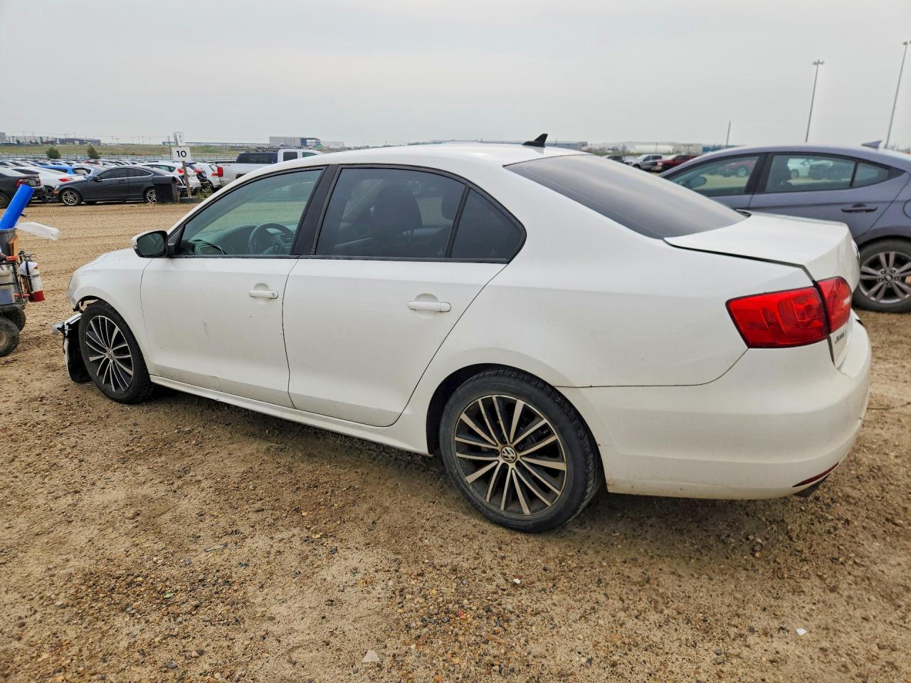 2013 Volkswagen Jetta Se Белый vin: 3VWDX7AJ9DM412625