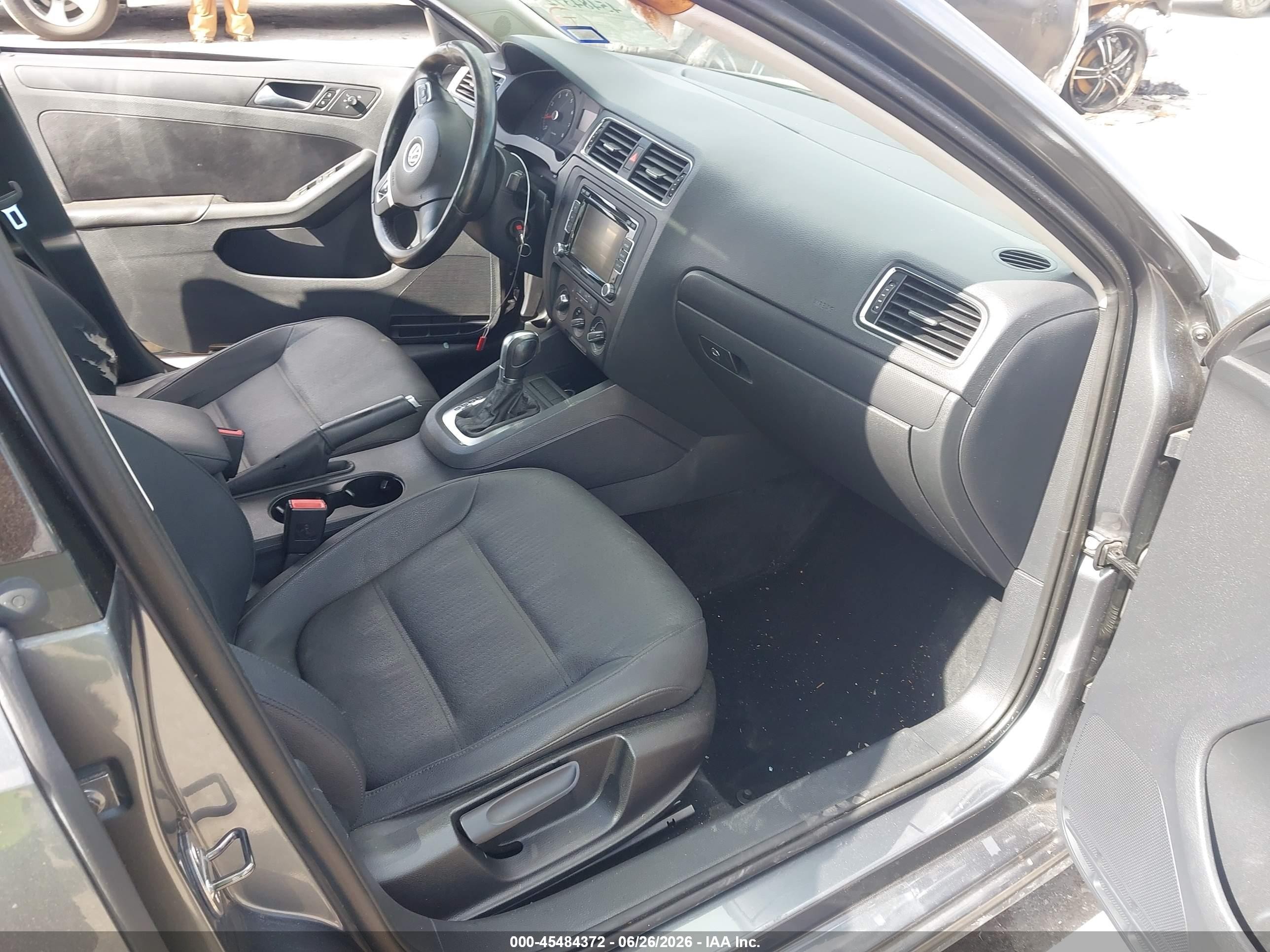 2011 Volkswagen Jetta 2.5l Se Gray vin: 3VWDX7AJXBM352481