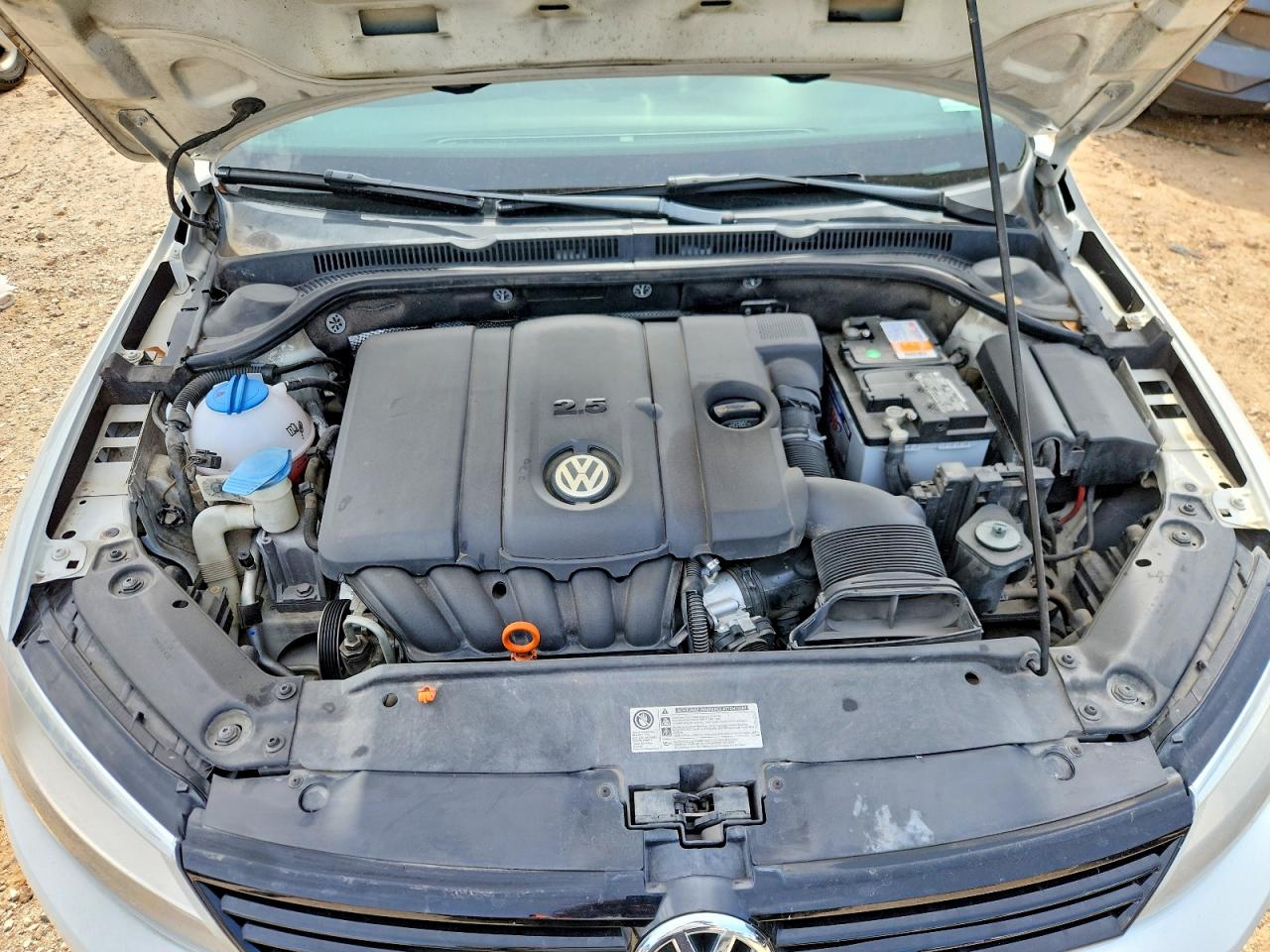 2012 Volkswagen Jetta Se Белый vin: 3VWDX7AJXCM324181