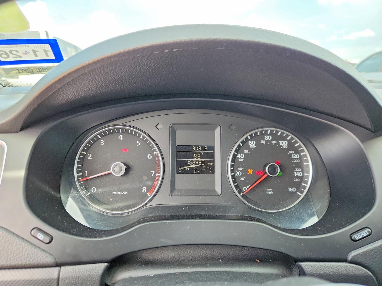 2012 Volkswagen Jetta Se Белый vin: 3VWDX7AJXCM324181