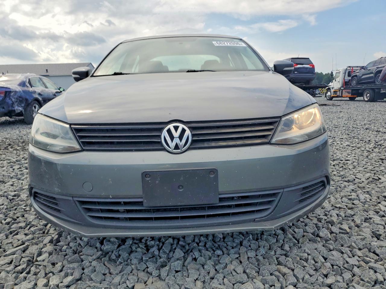 2012 Volkswagen Jetta Se Gray vin: 3VWDX7AJXCM386566
