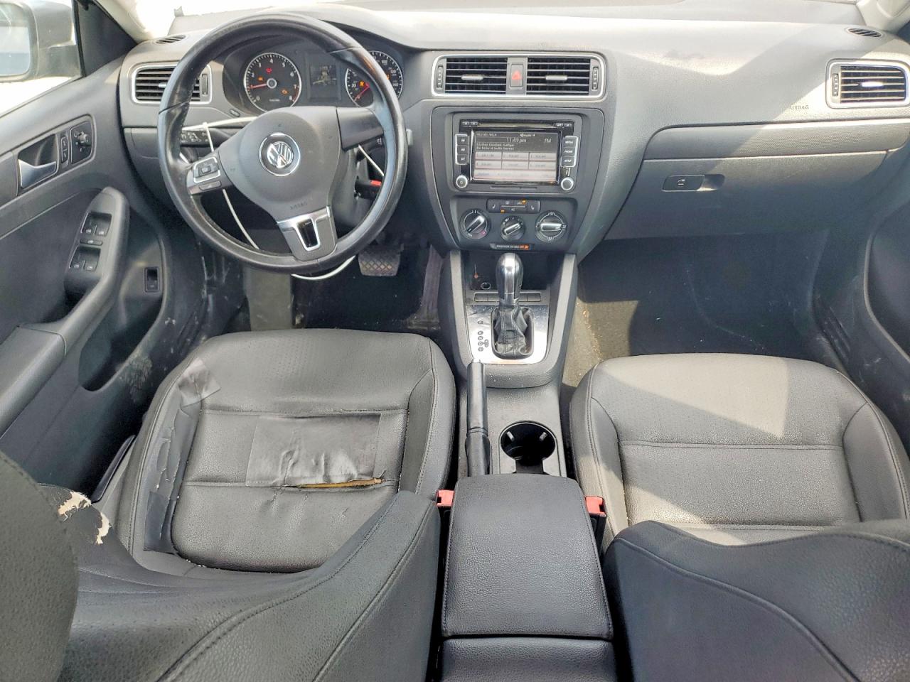 2012 Volkswagen Jetta Se Gray vin: 3VWDX7AJXCM386566