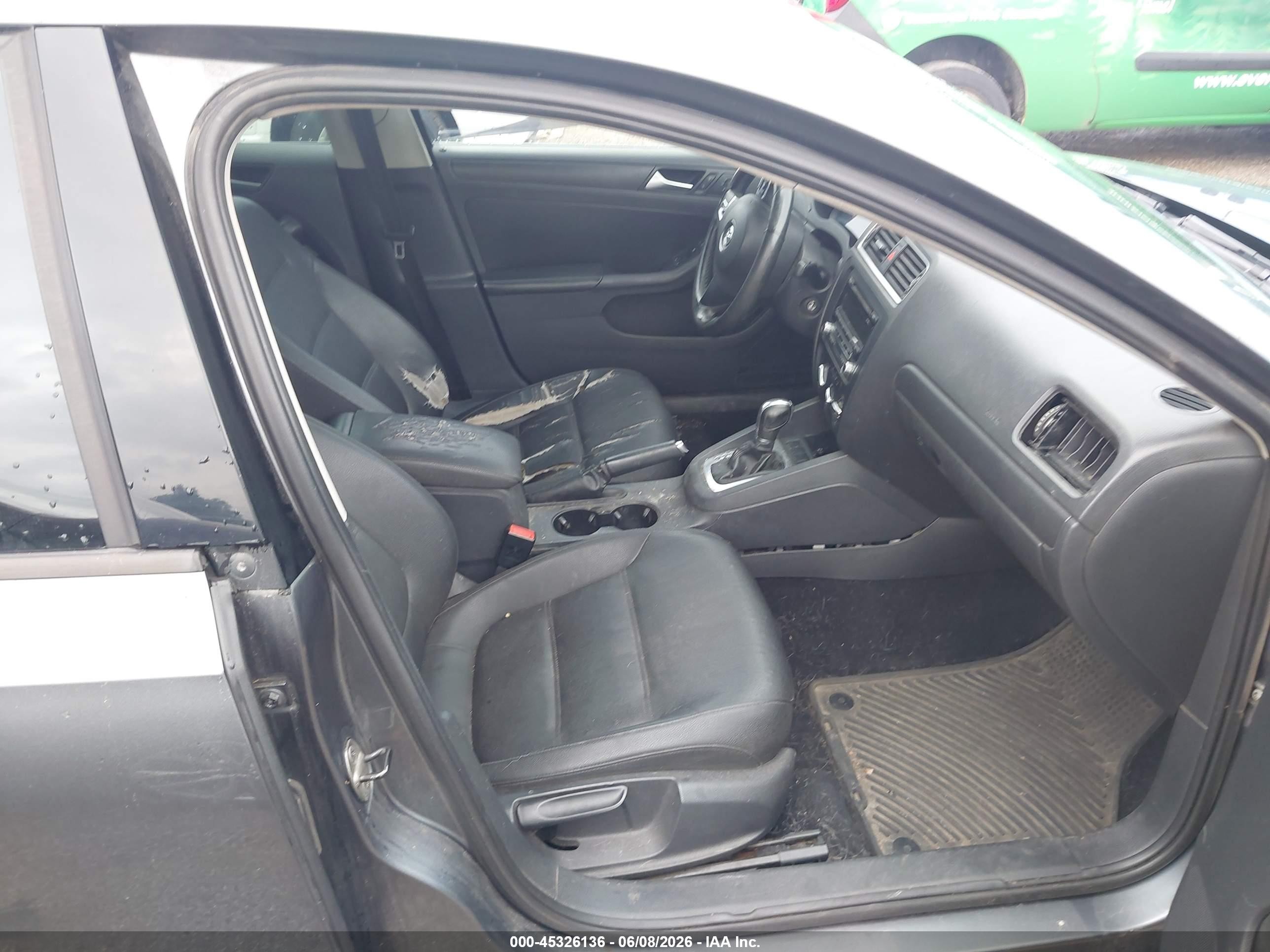 2012 Volkswagen Jetta 2.5l Se Gray vin: 3VWDX7AJXCM468863