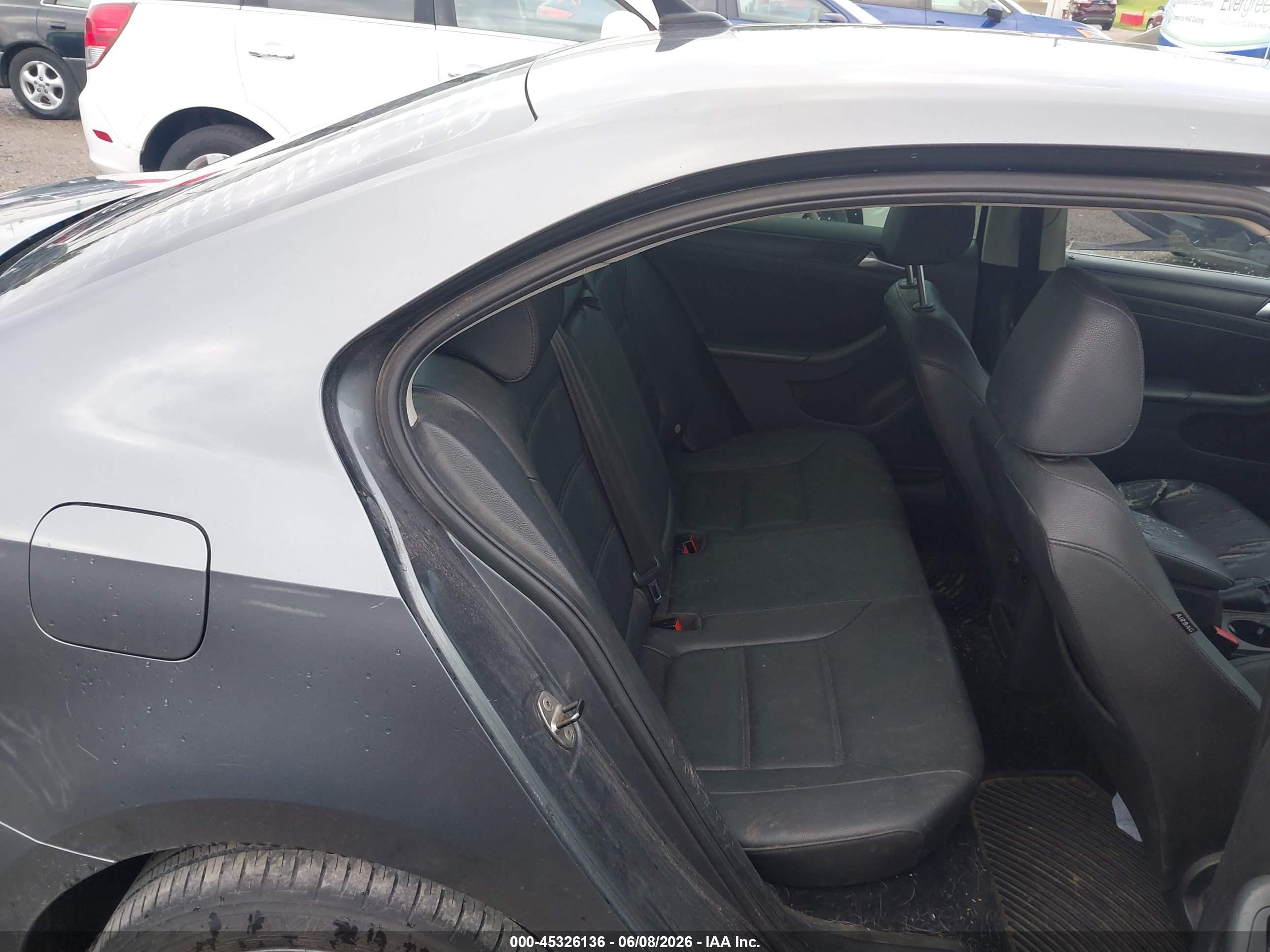 2012 Volkswagen Jetta 2.5l Se Gray vin: 3VWDX7AJXCM468863