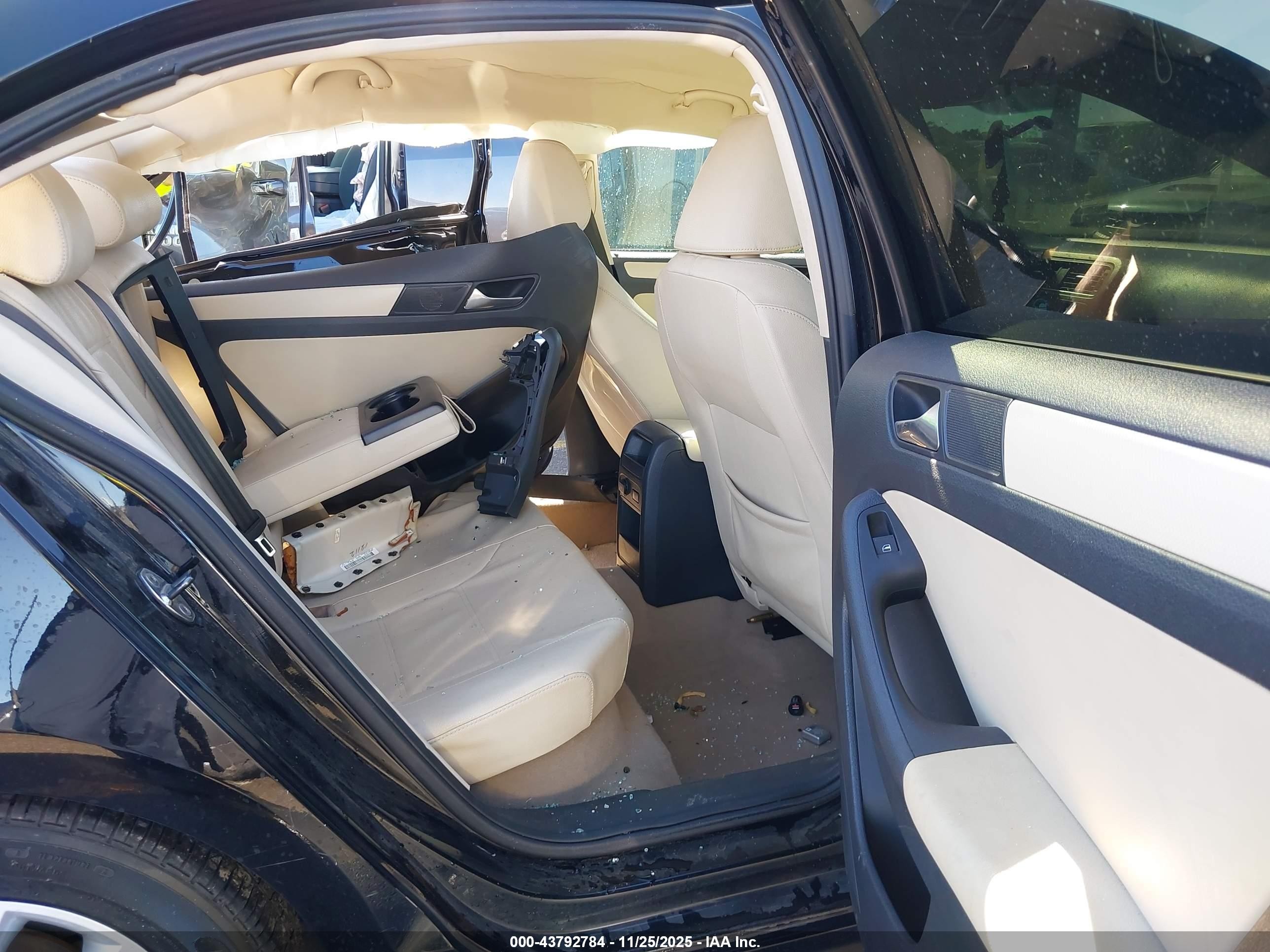 2012 Volkswagen Jetta 2.5l Se Black vin: 3VWDX7AJXCM473710