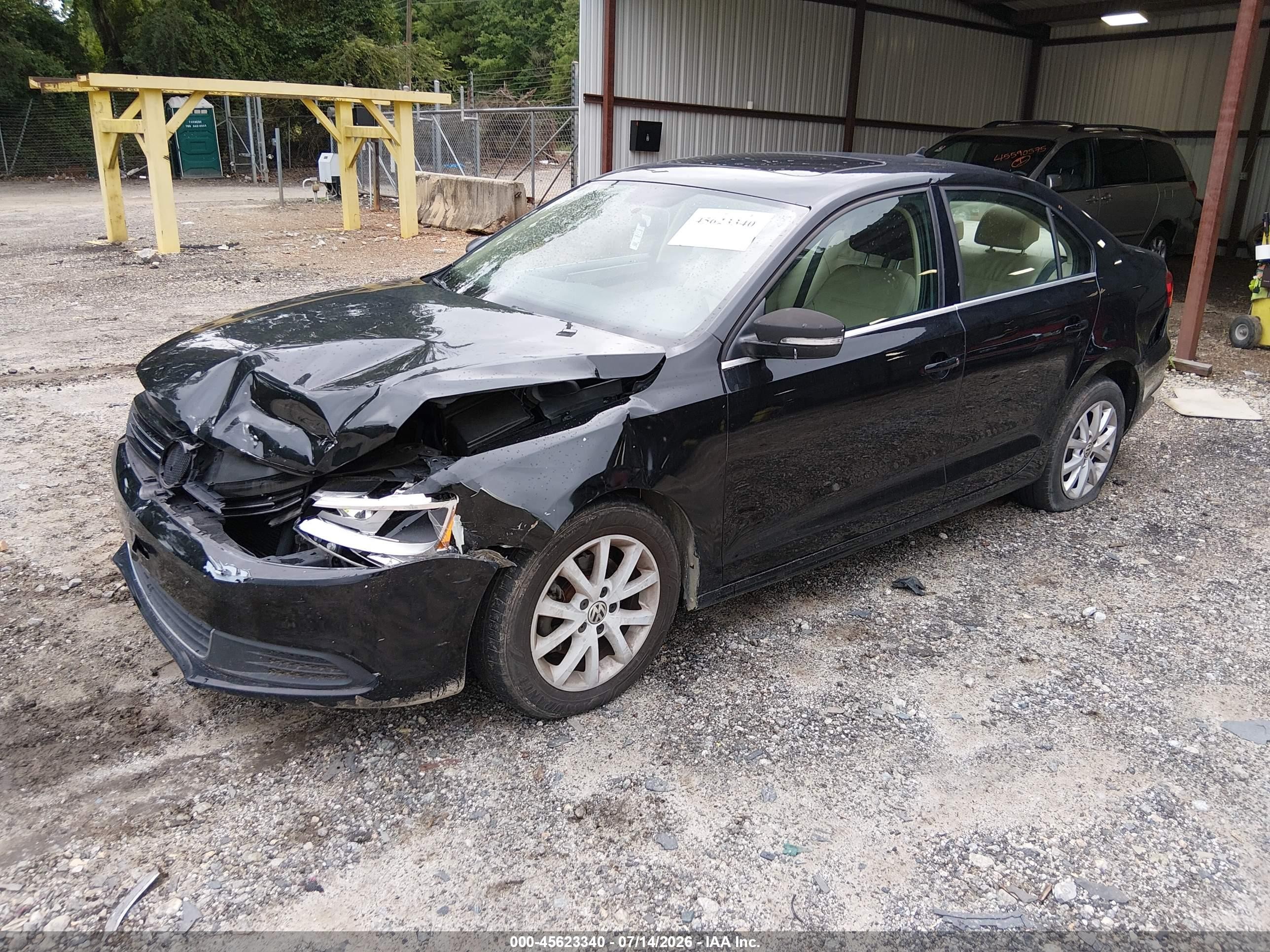 2013 Volkswagen Jetta 2.5l Se Black vin: 3VWDX7AJXDM378937