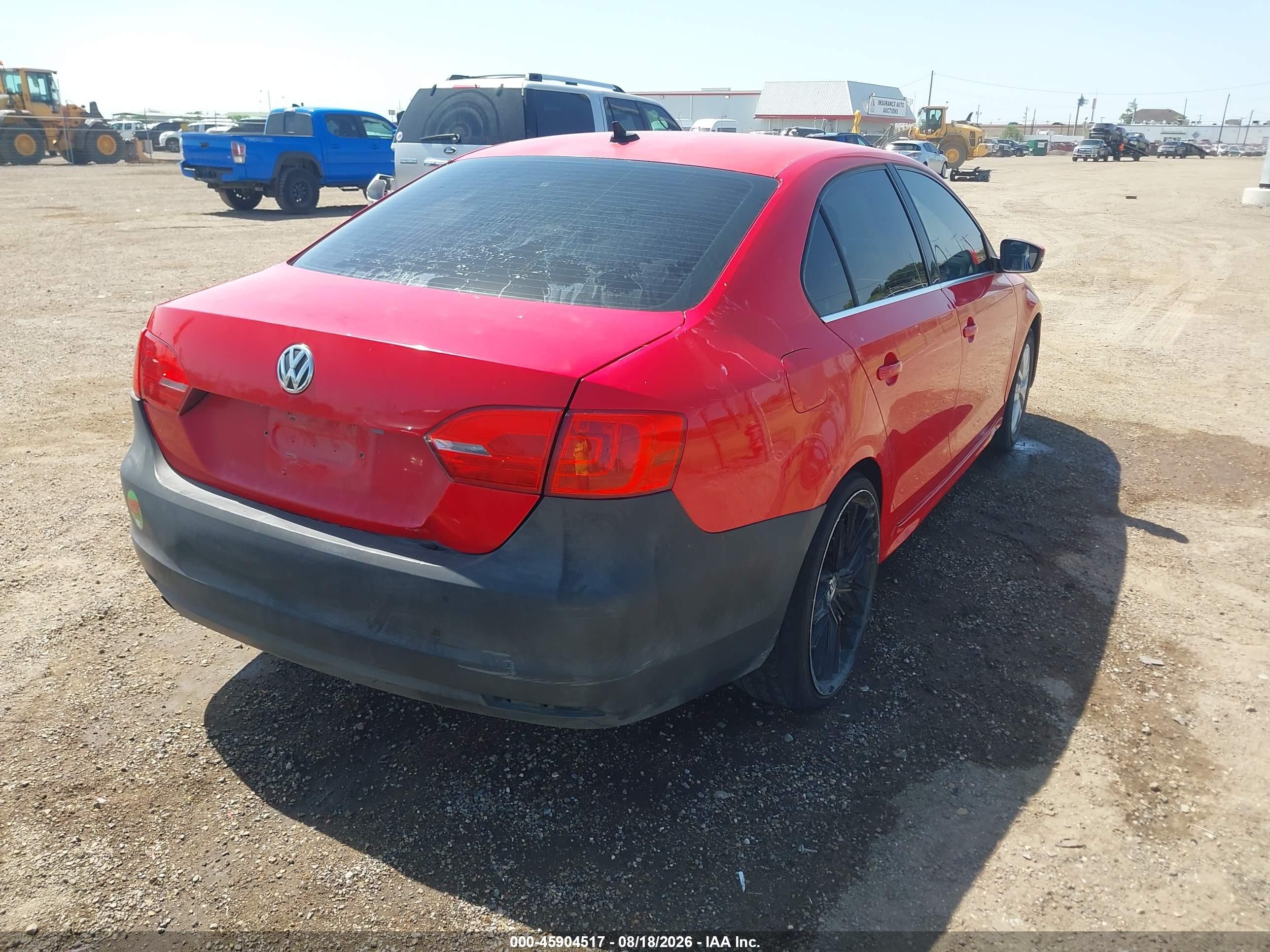 2013 Volkswagen Jetta 2.5l Se Red vin: 3VWDX7AJXDM389579