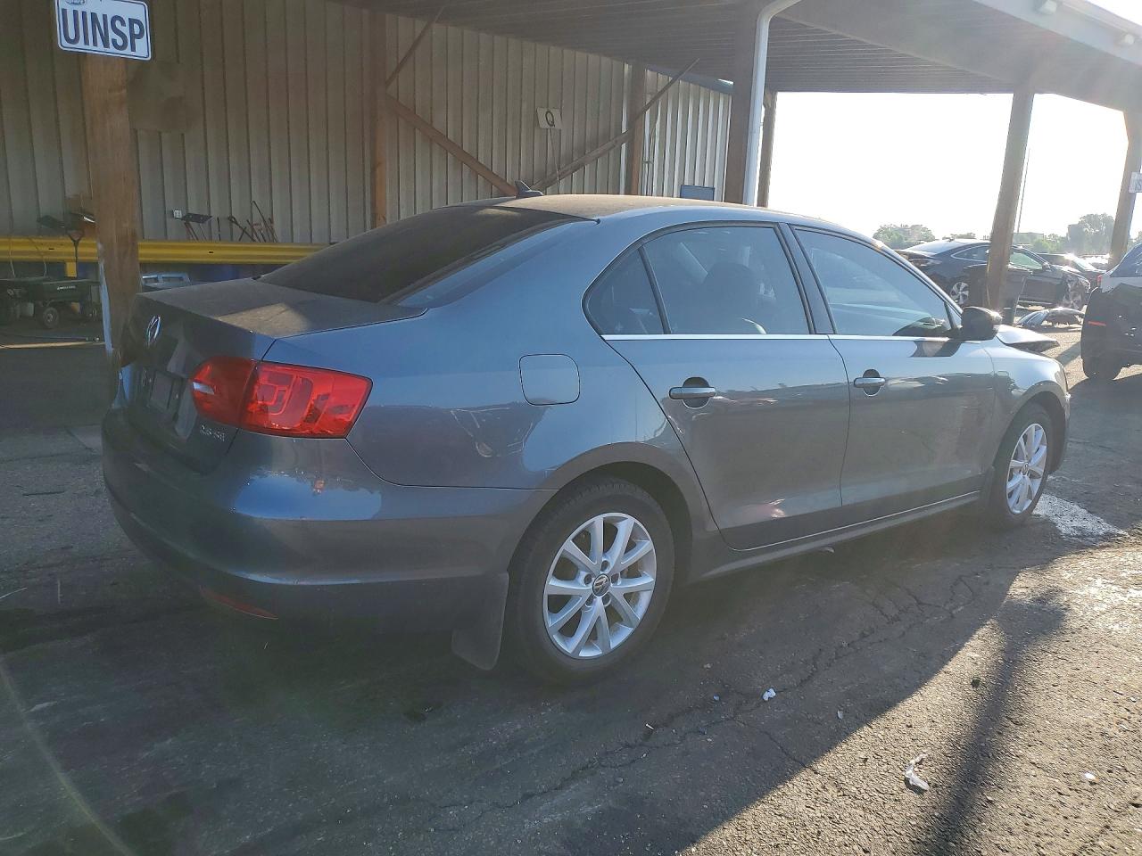 2013 Volkswagen Jetta Se Gray vin: 3VWDX7AJXDM403173
