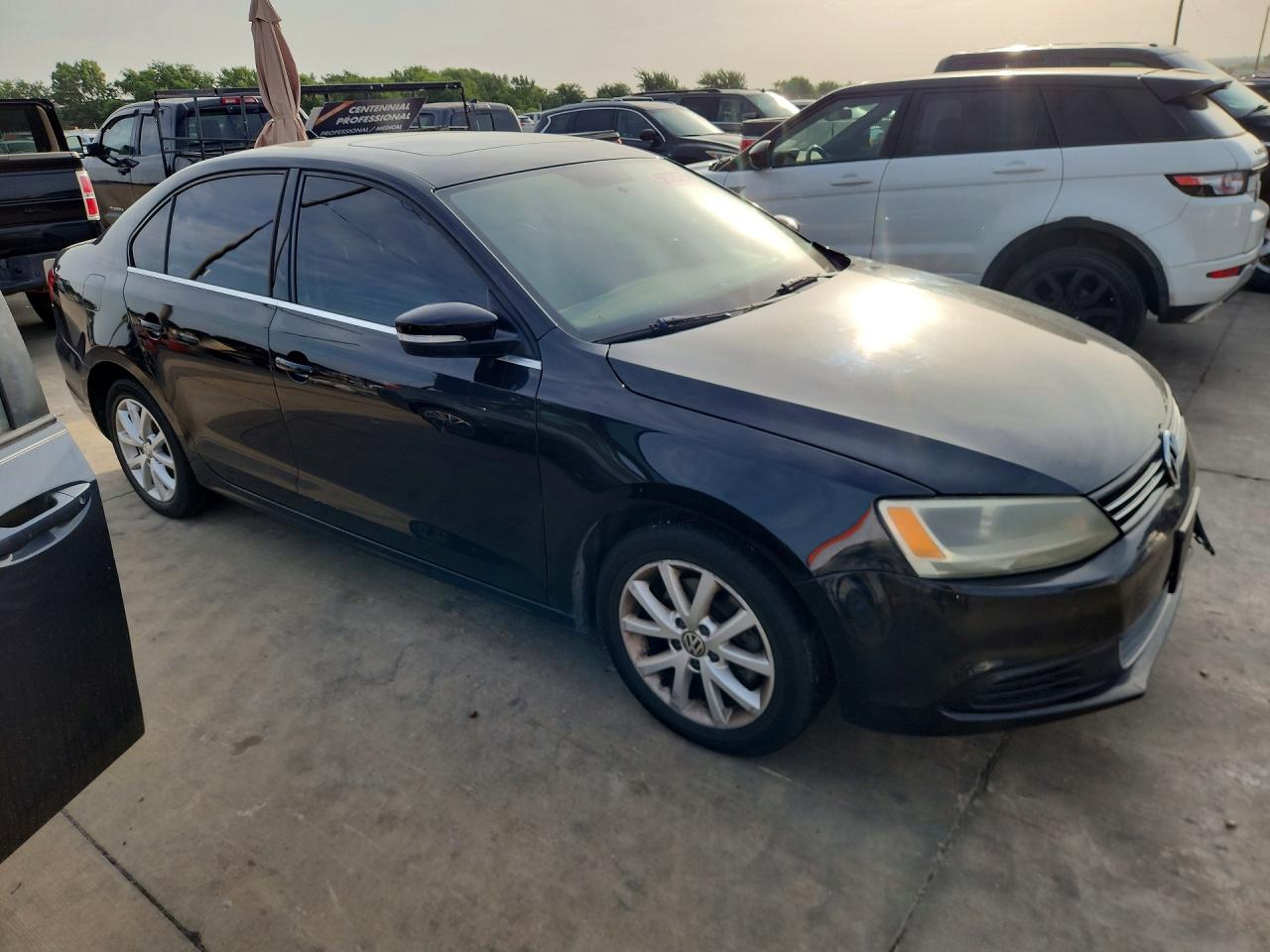 2013 Volkswagen Jetta Se Black vin: 3VWDX7AJXDM436304