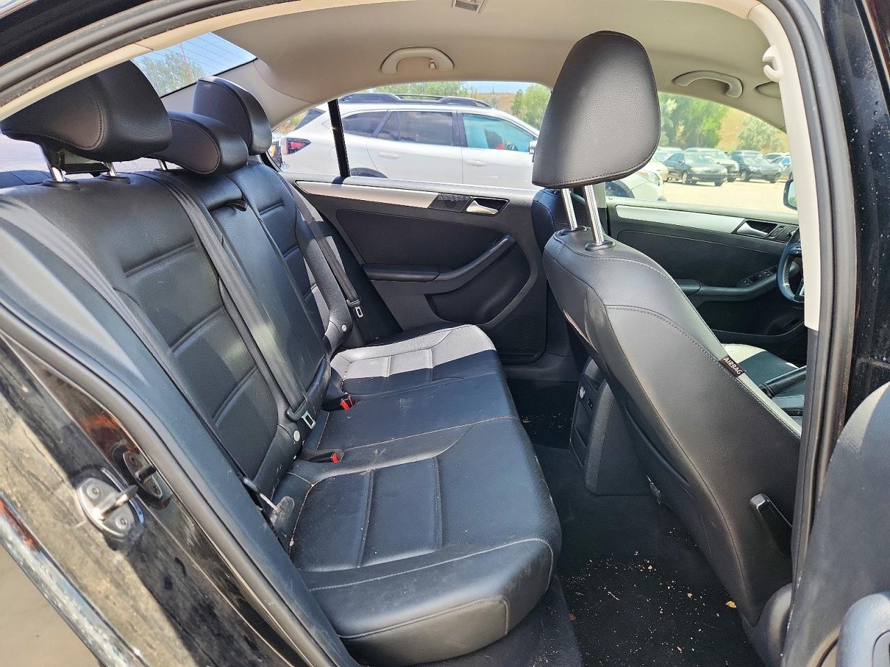 2013 Volkswagen Jetta Se Black vin: 3VWDX7AJXDM436559