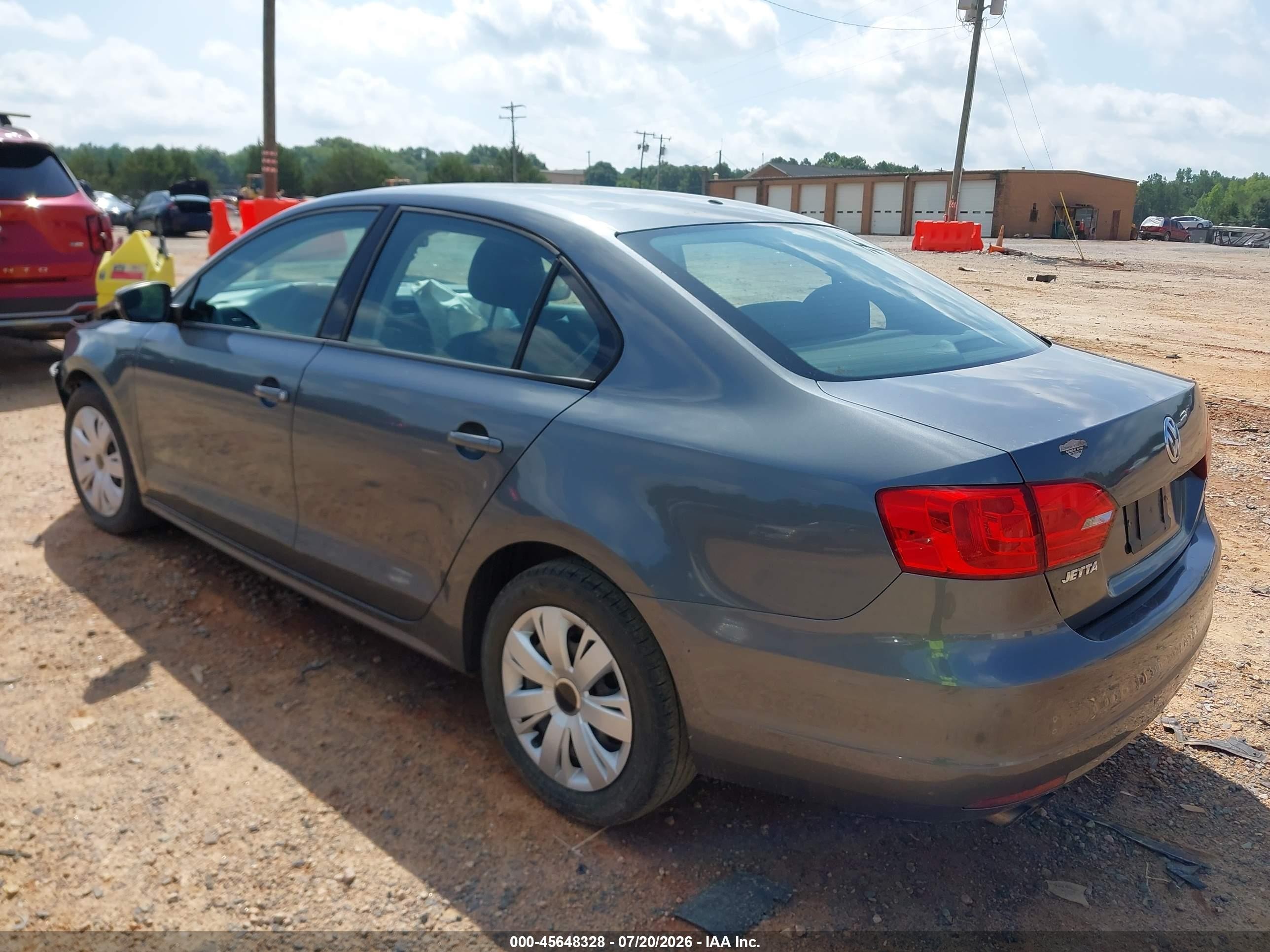 2011 Volkswagen Jetta 2.5l Se Gray vin: 3VWDZ7AJ0BM325963