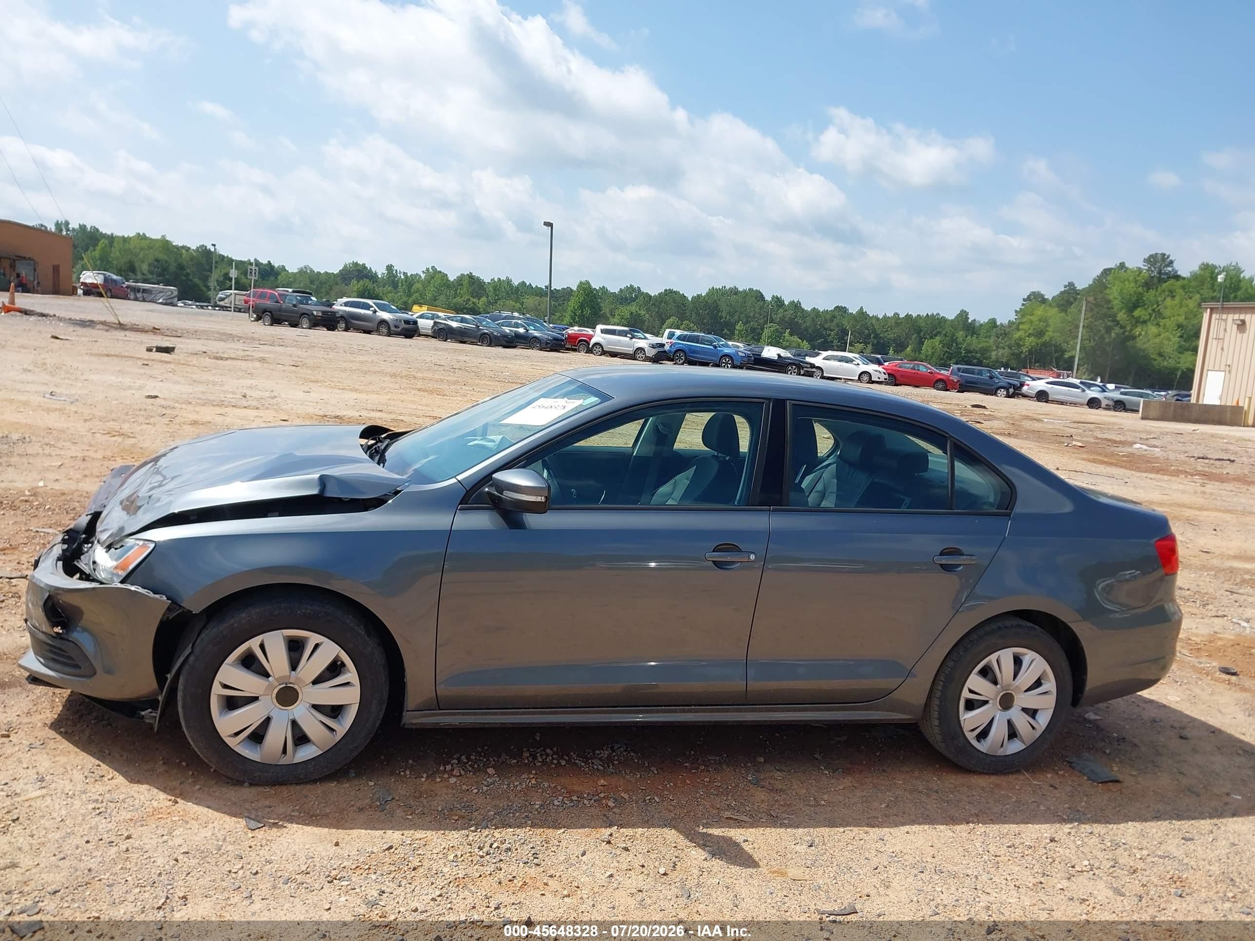 2011 Volkswagen Jetta 2.5l Se Gray vin: 3VWDZ7AJ0BM325963
