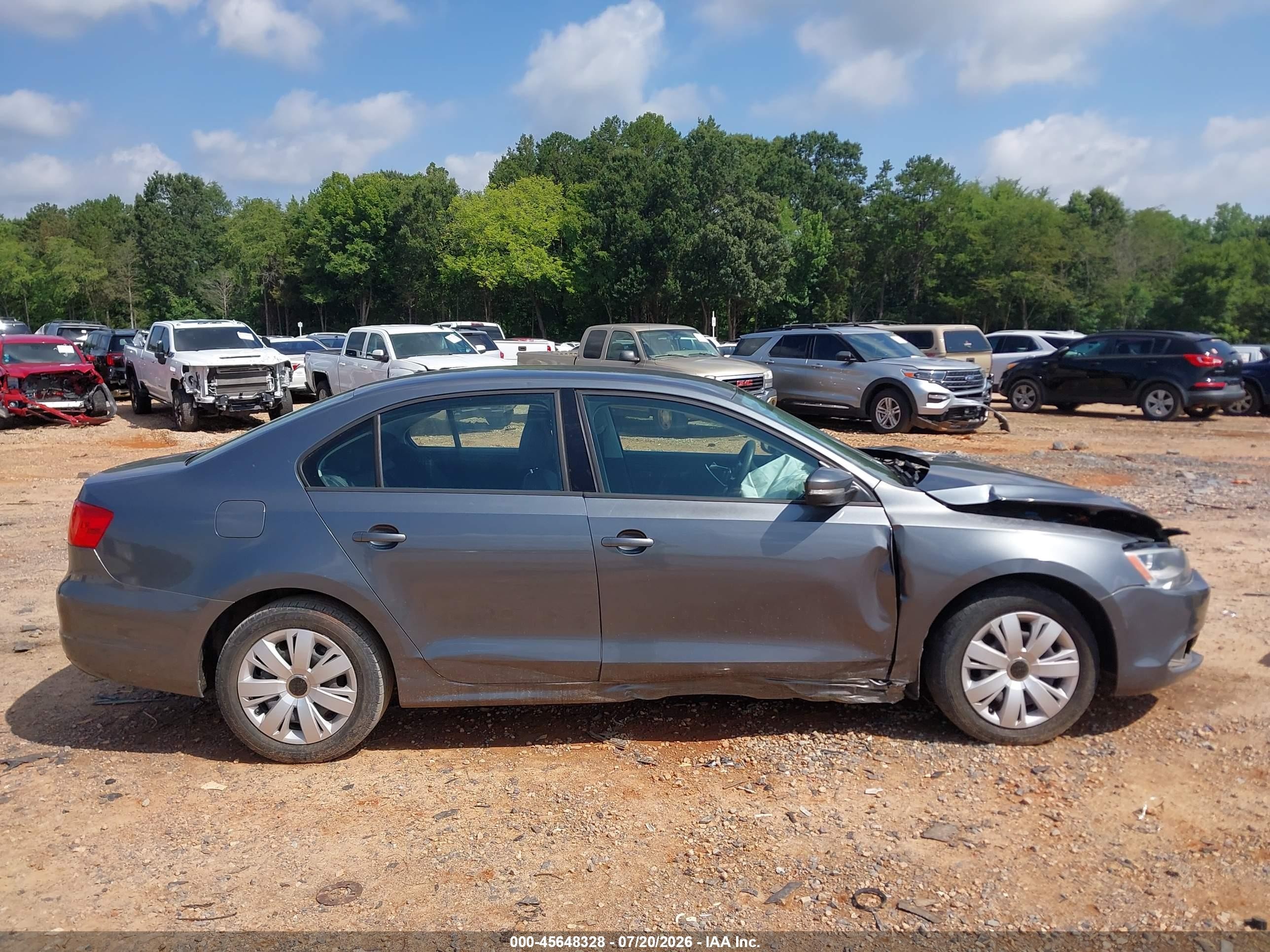 2011 Volkswagen Jetta 2.5l Se Gray vin: 3VWDZ7AJ0BM325963