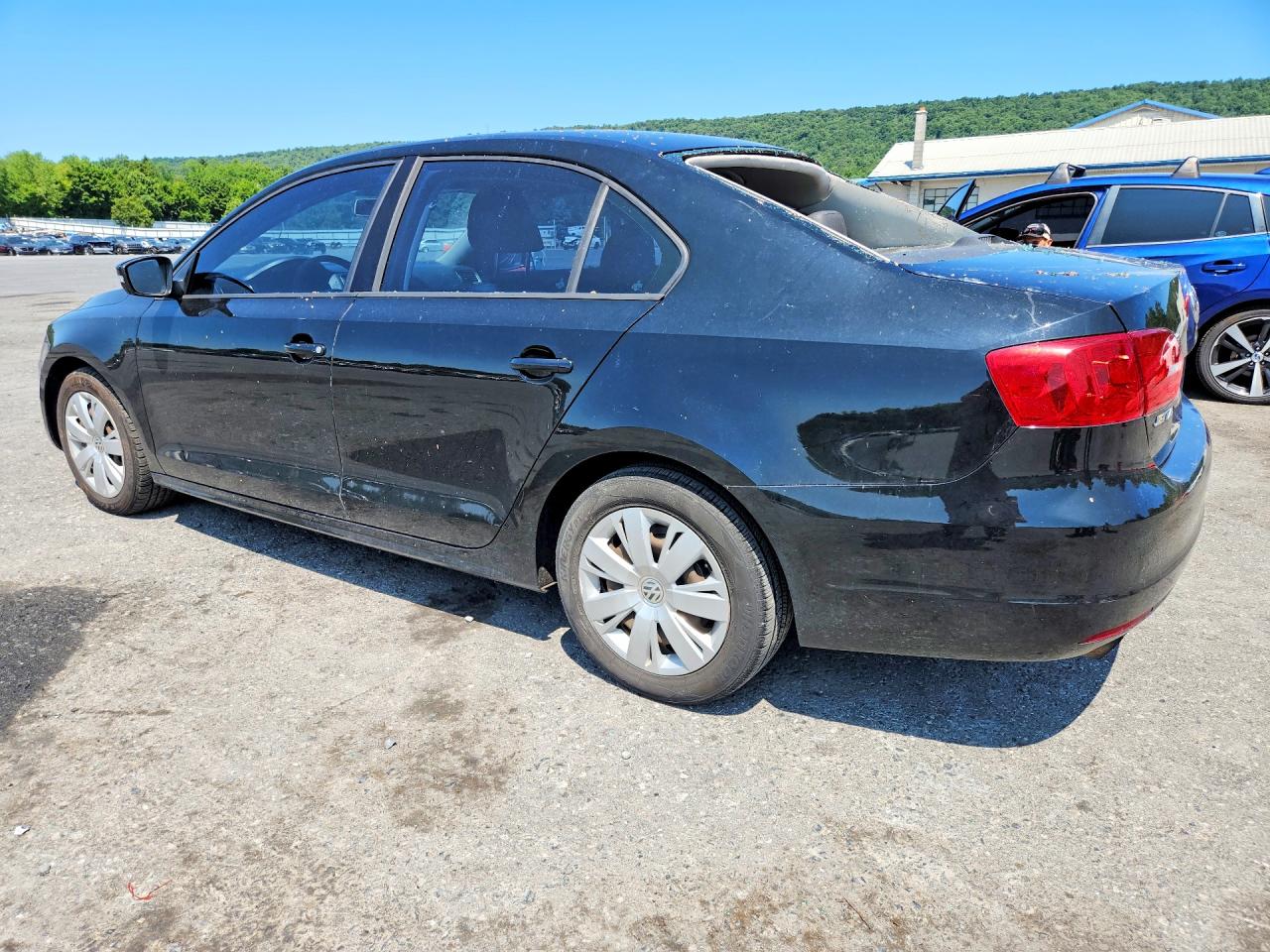 2011 Volkswagen Jetta Se Black vin: 3VWDZ7AJ0BM337353